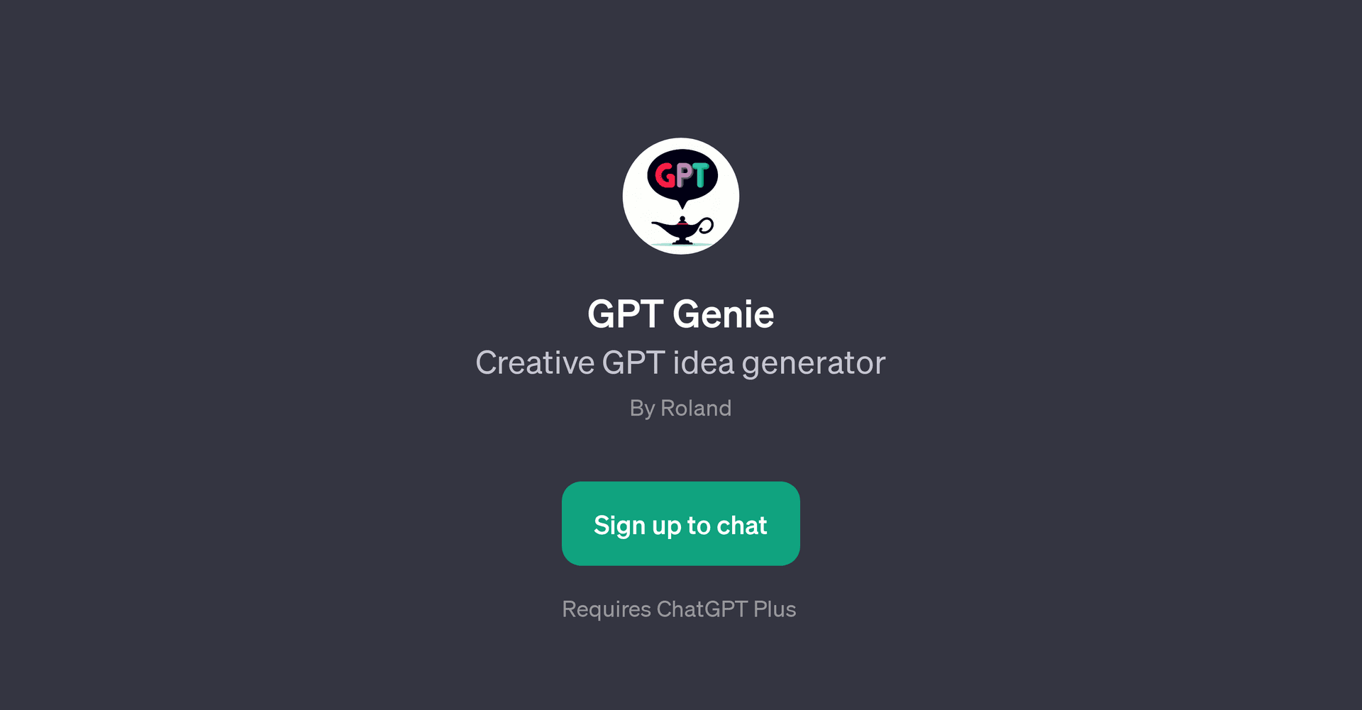 GPT Genie
