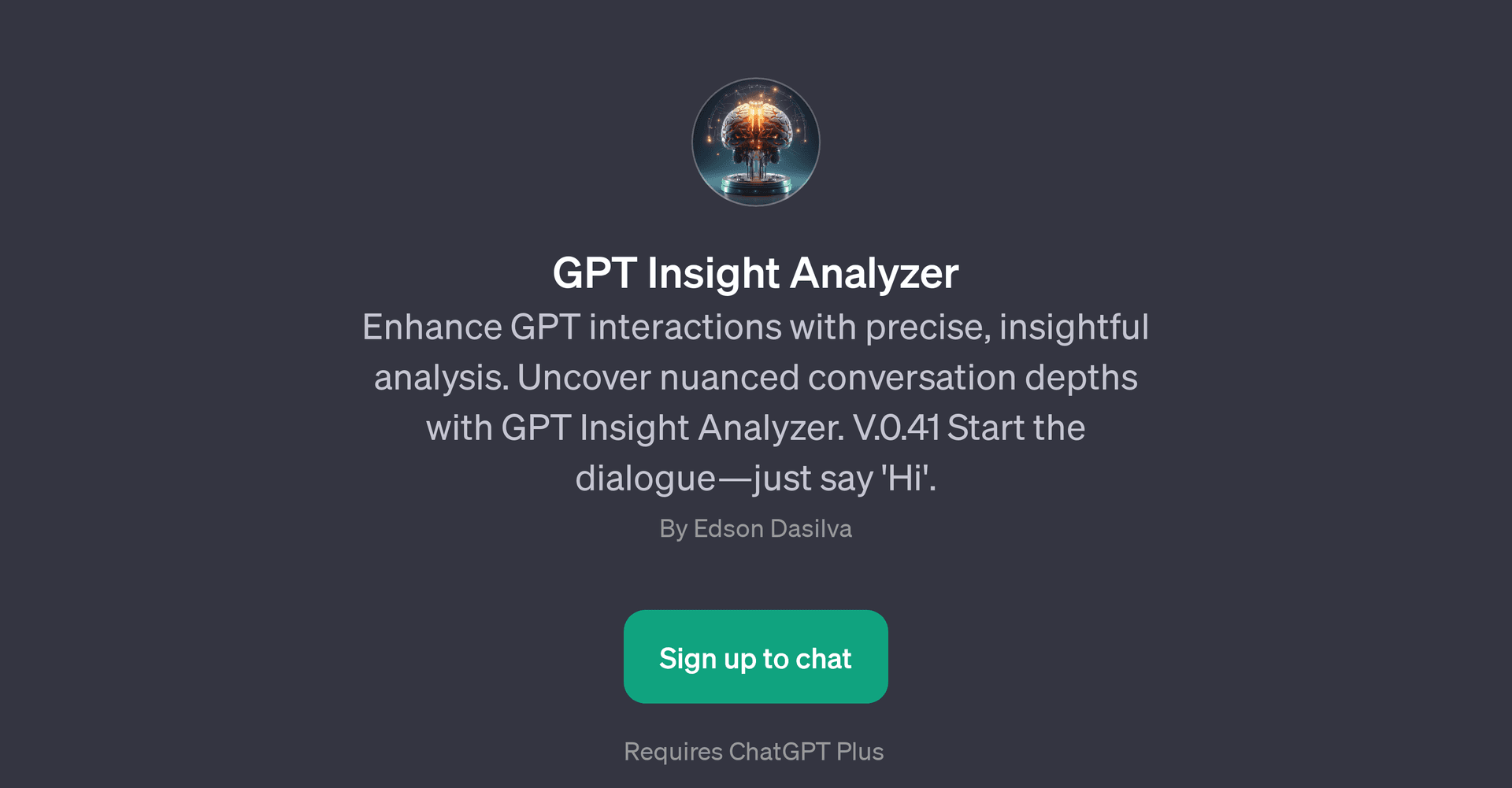 GPT Insight Analyzer