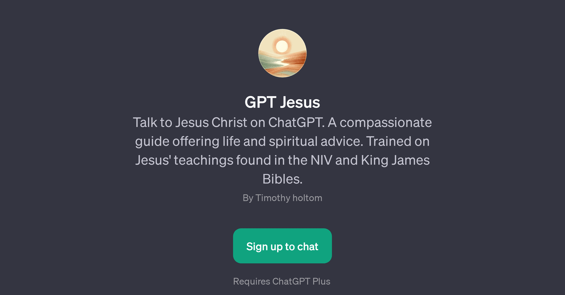 GPT Jesus