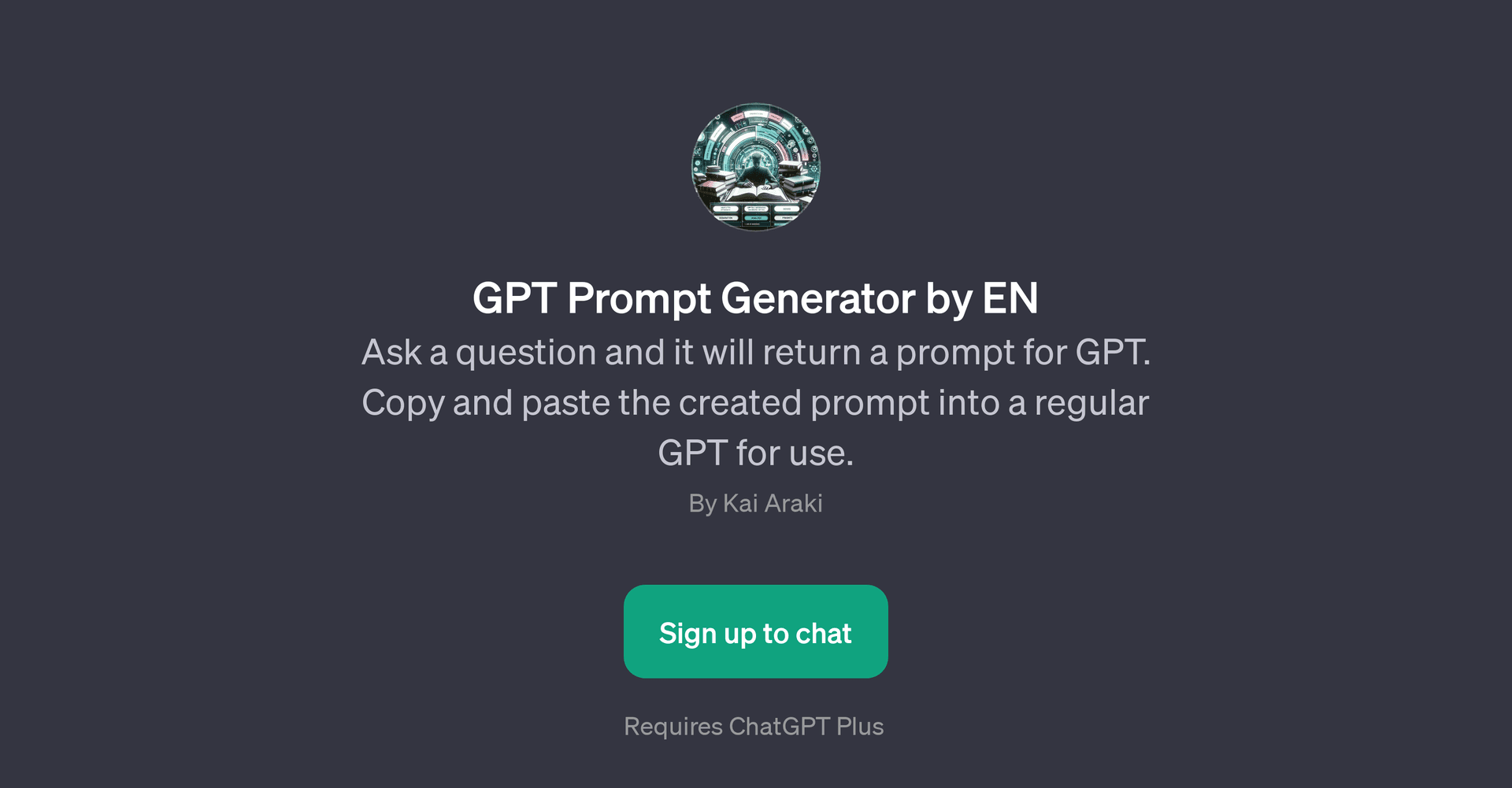 GPT Prompt Generator by EN