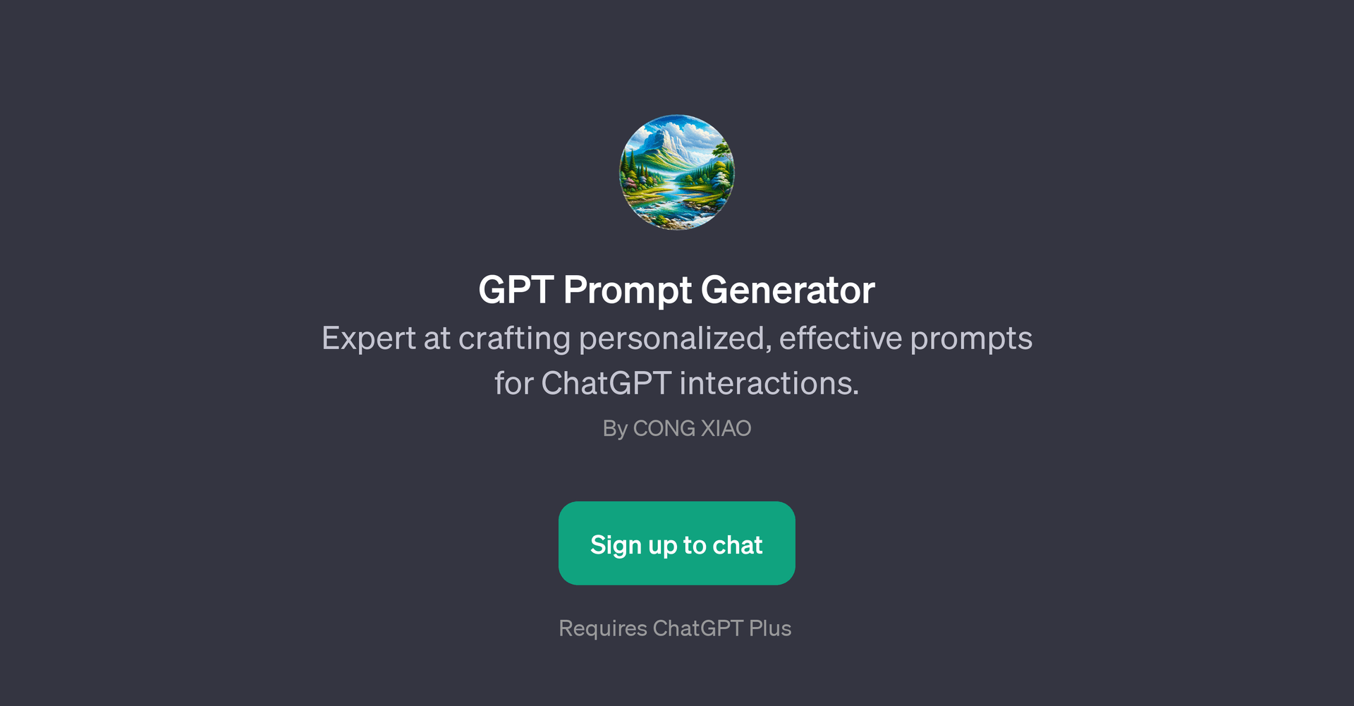 GPT Prompt Generator