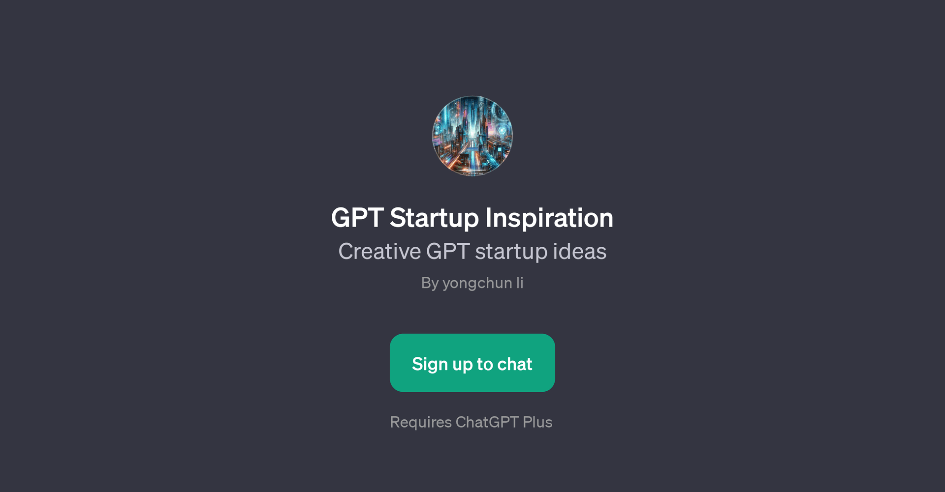 GPT Startup Inspiration
