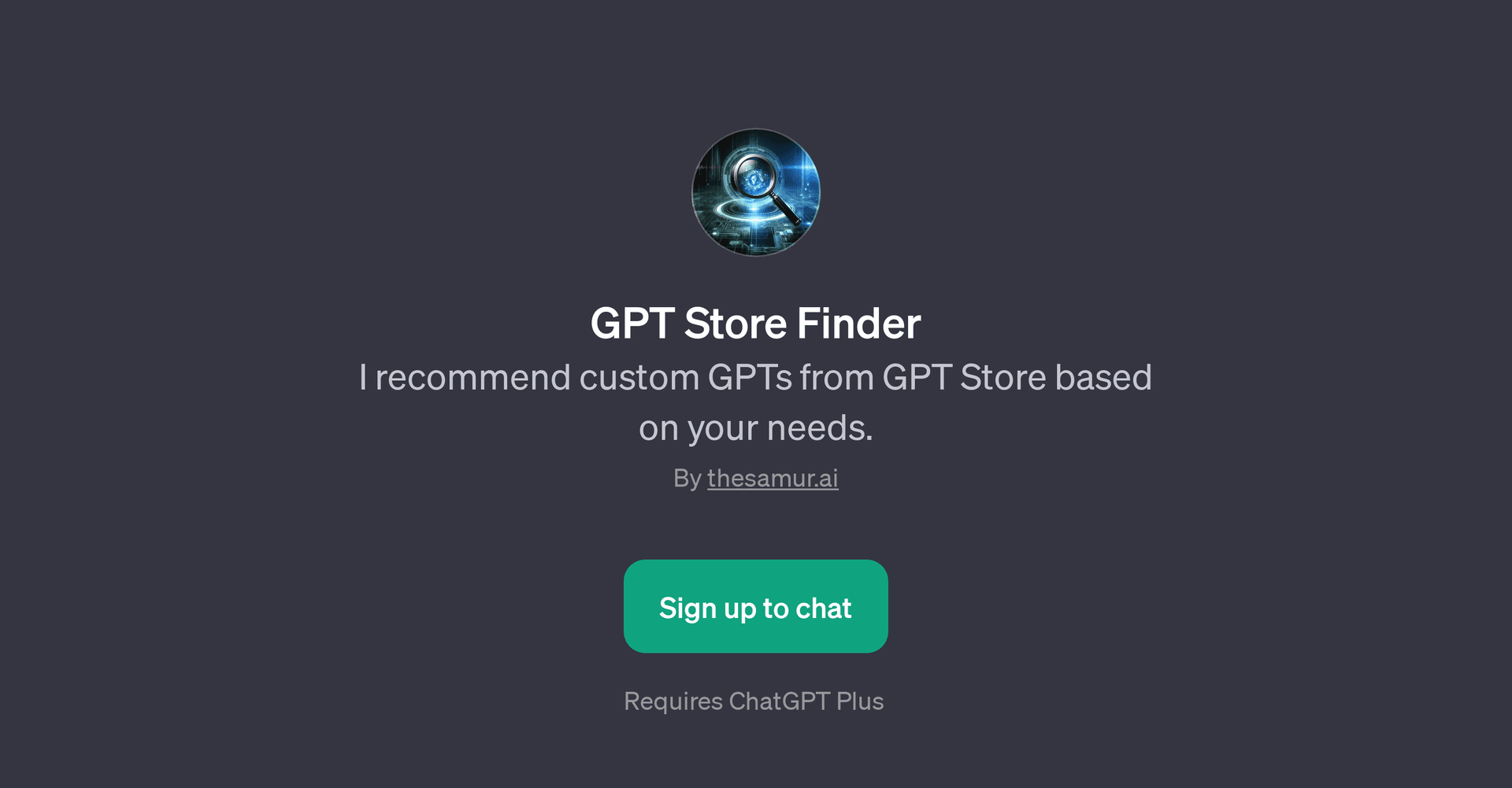 GPT Store Finder
