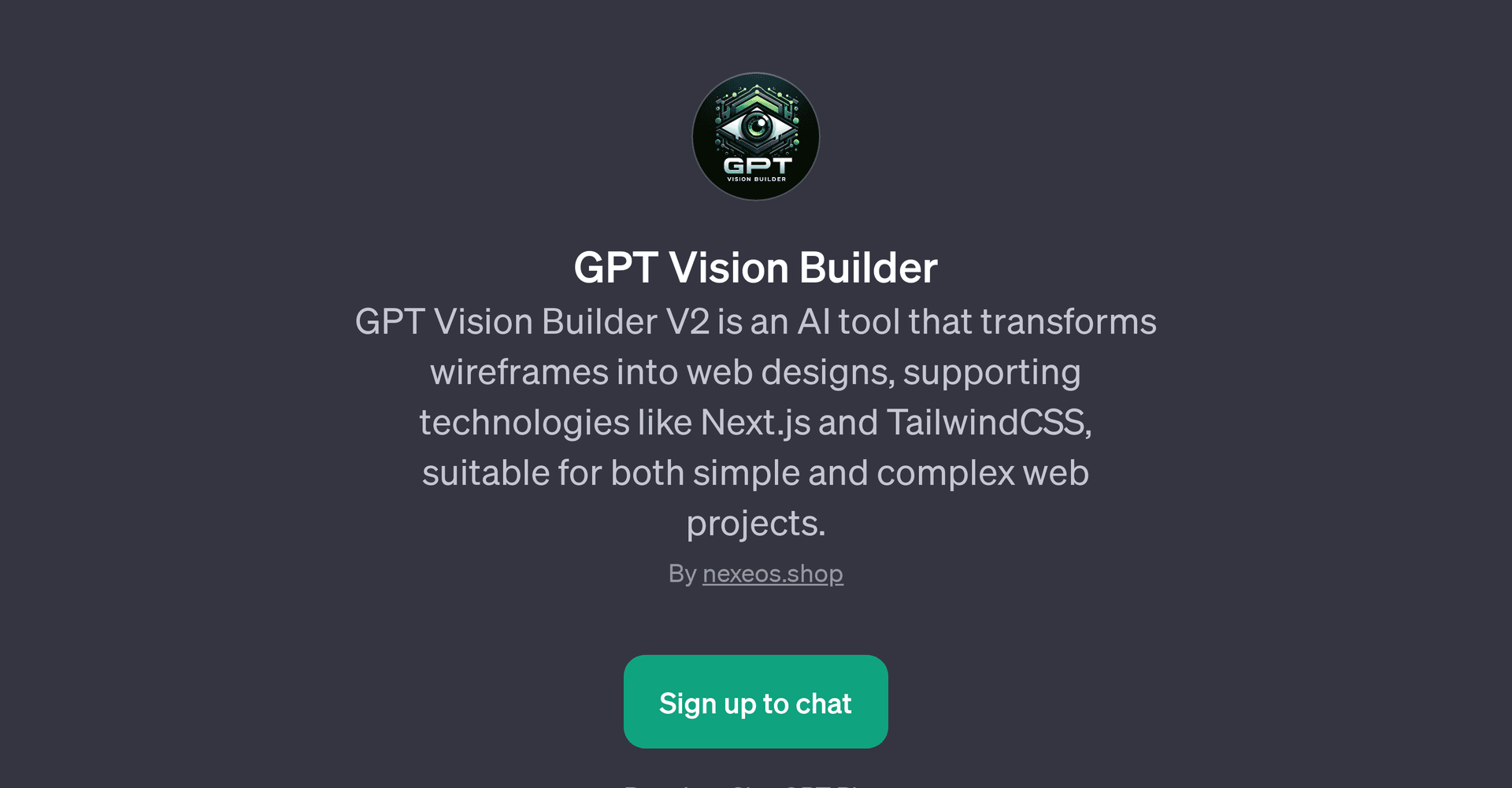 GPT Vision Builder
