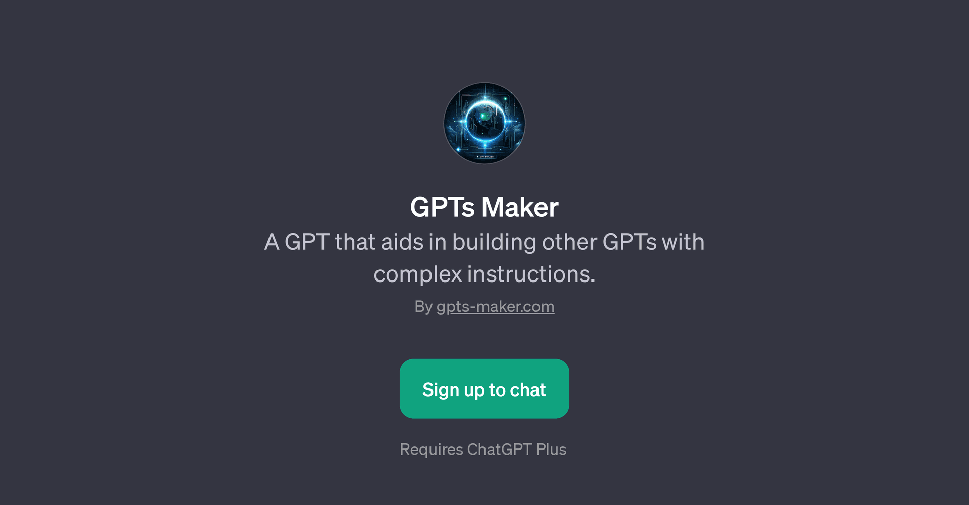 GPTs Maker
