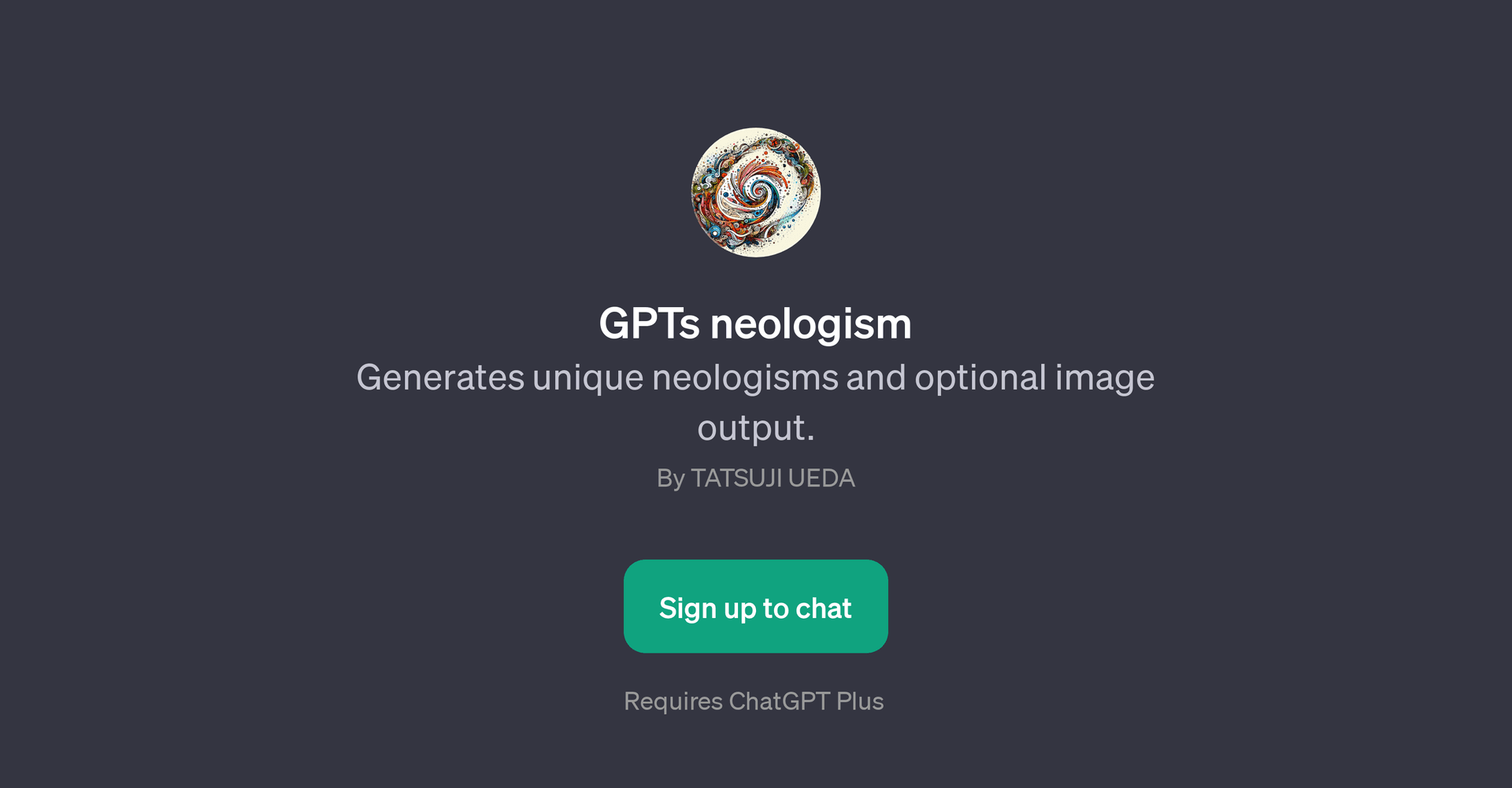 GPTs Neologism