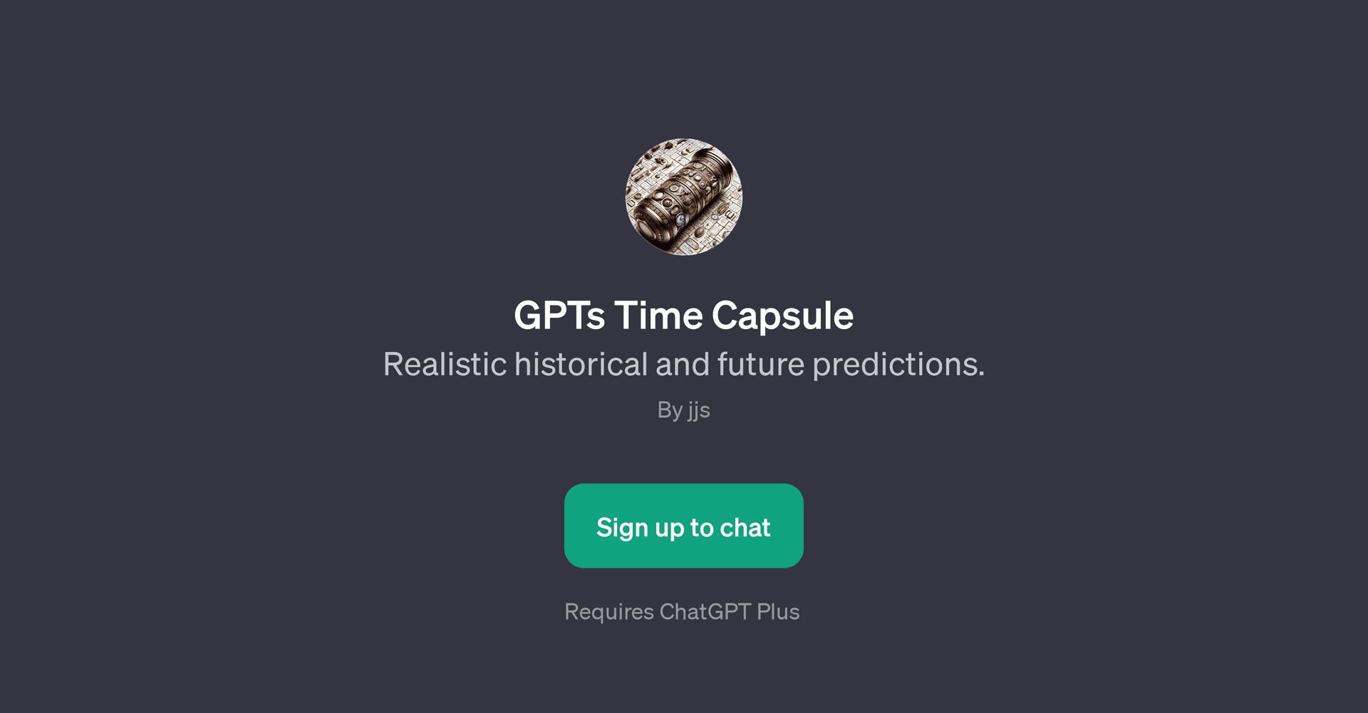 GPTs Time Capsule