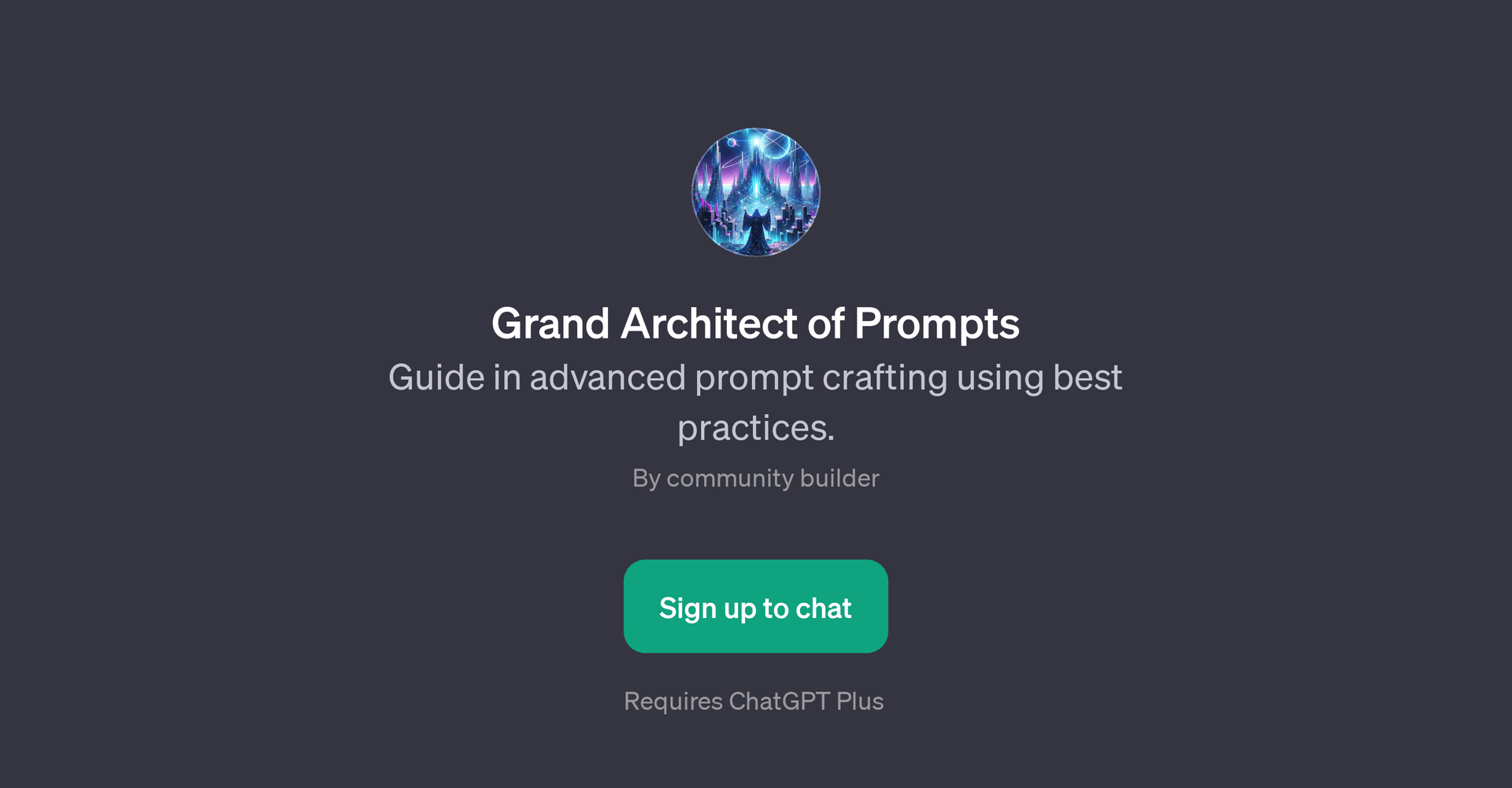 Grand Architect of Prompts