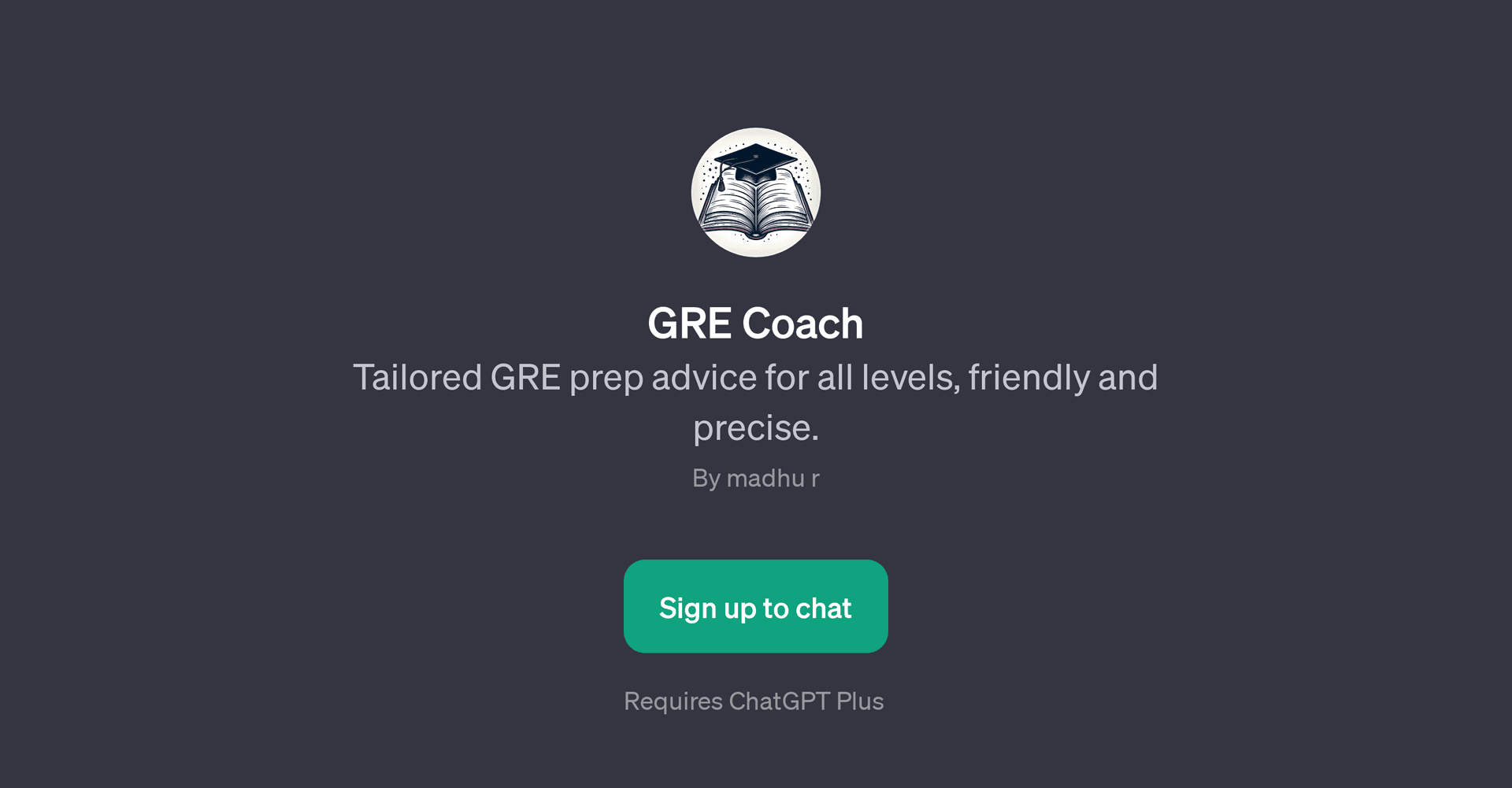 GRE Coach