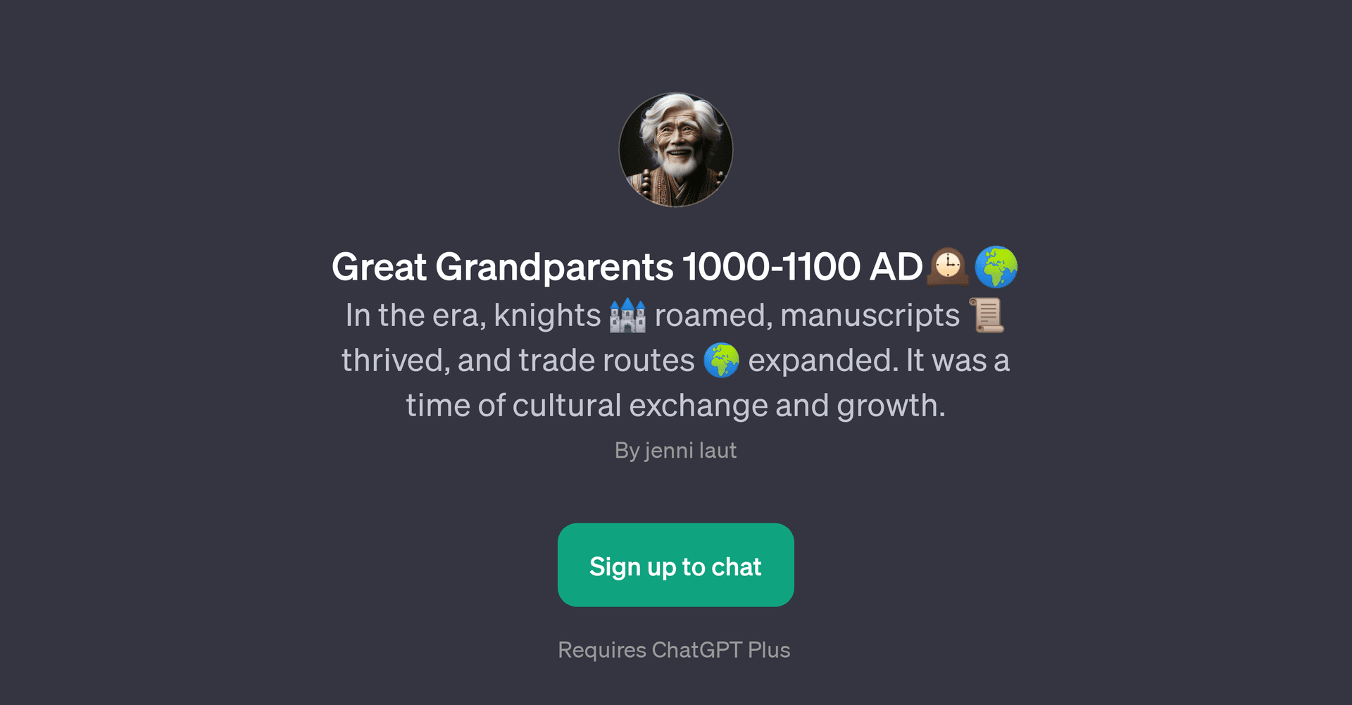 Great Grandparents 1000-1100 AD