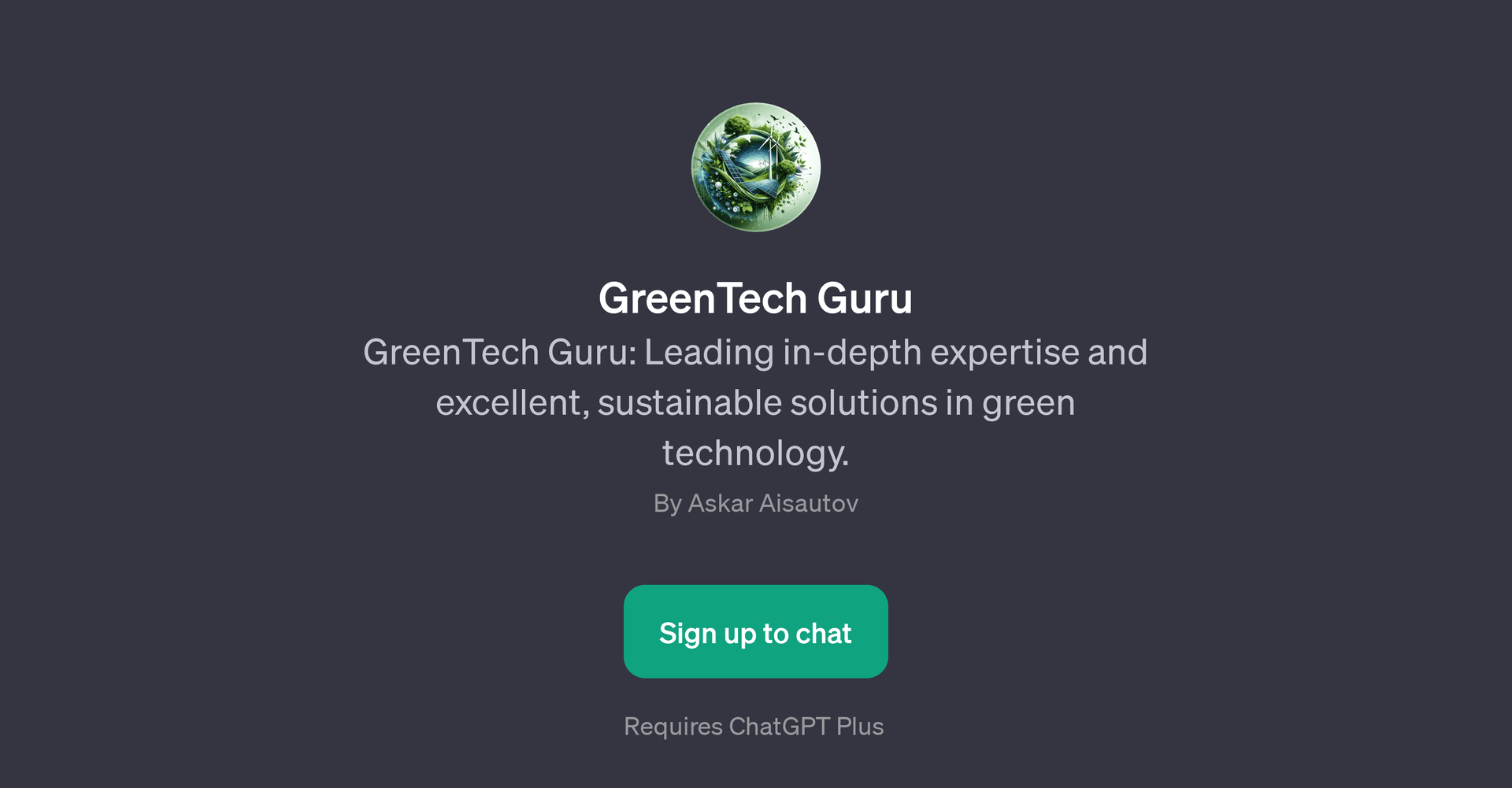 GreenTech Guru