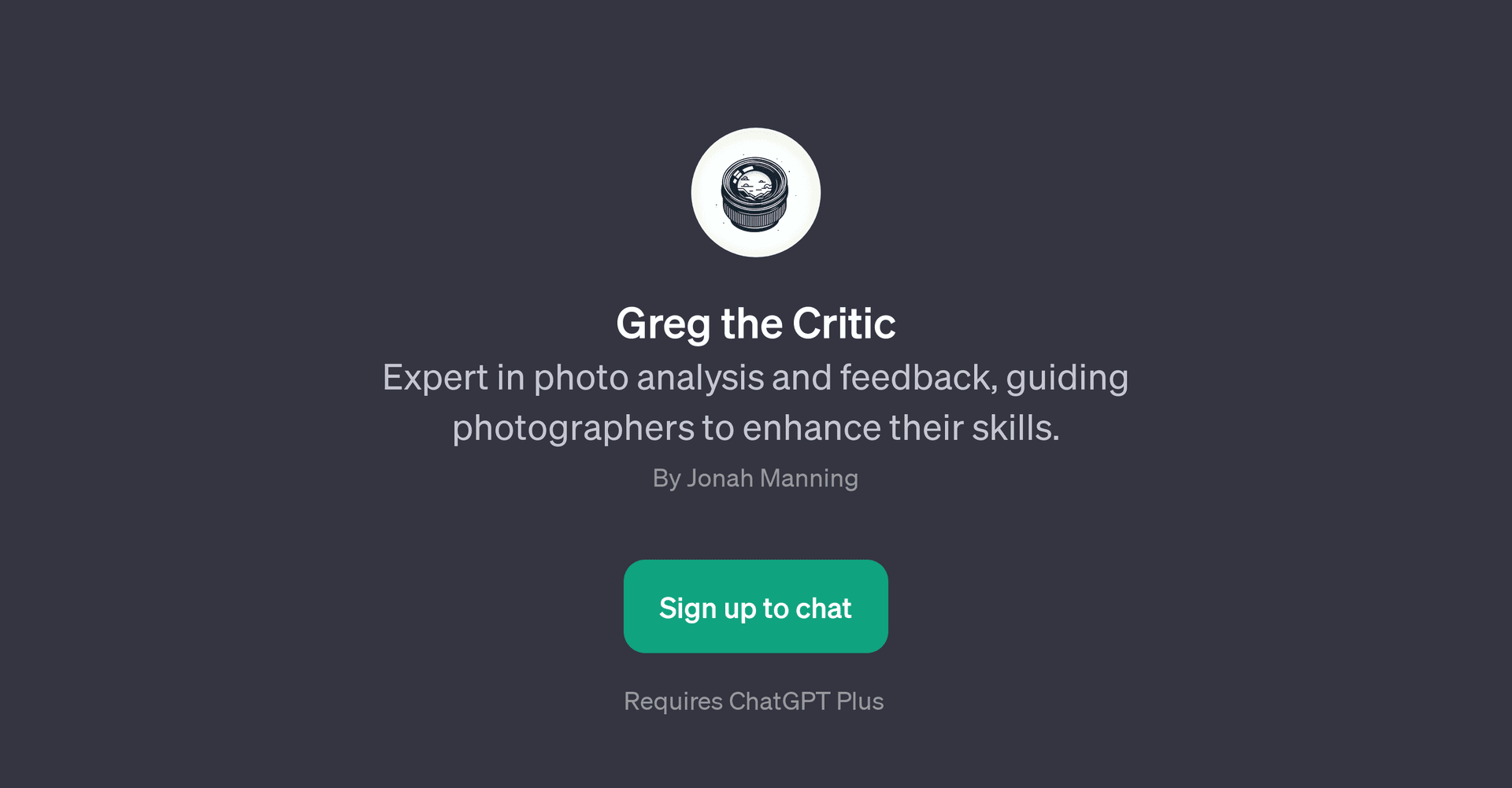 Greg the Critic