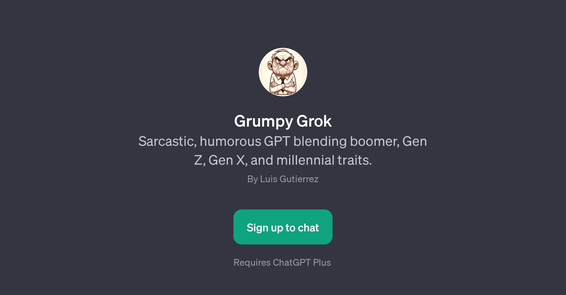 Grumpy Grok