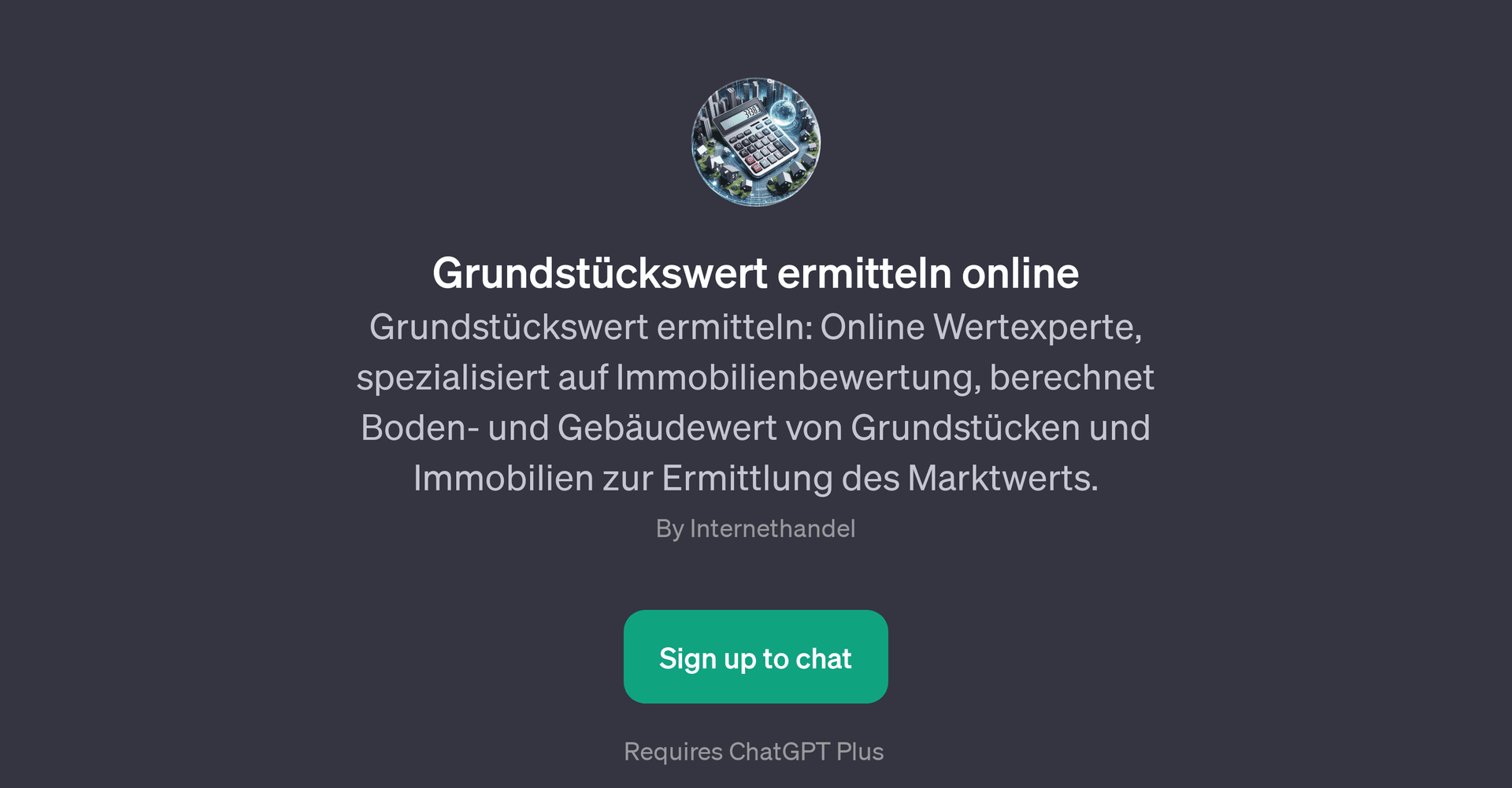 Grundstckswert ermitteln online