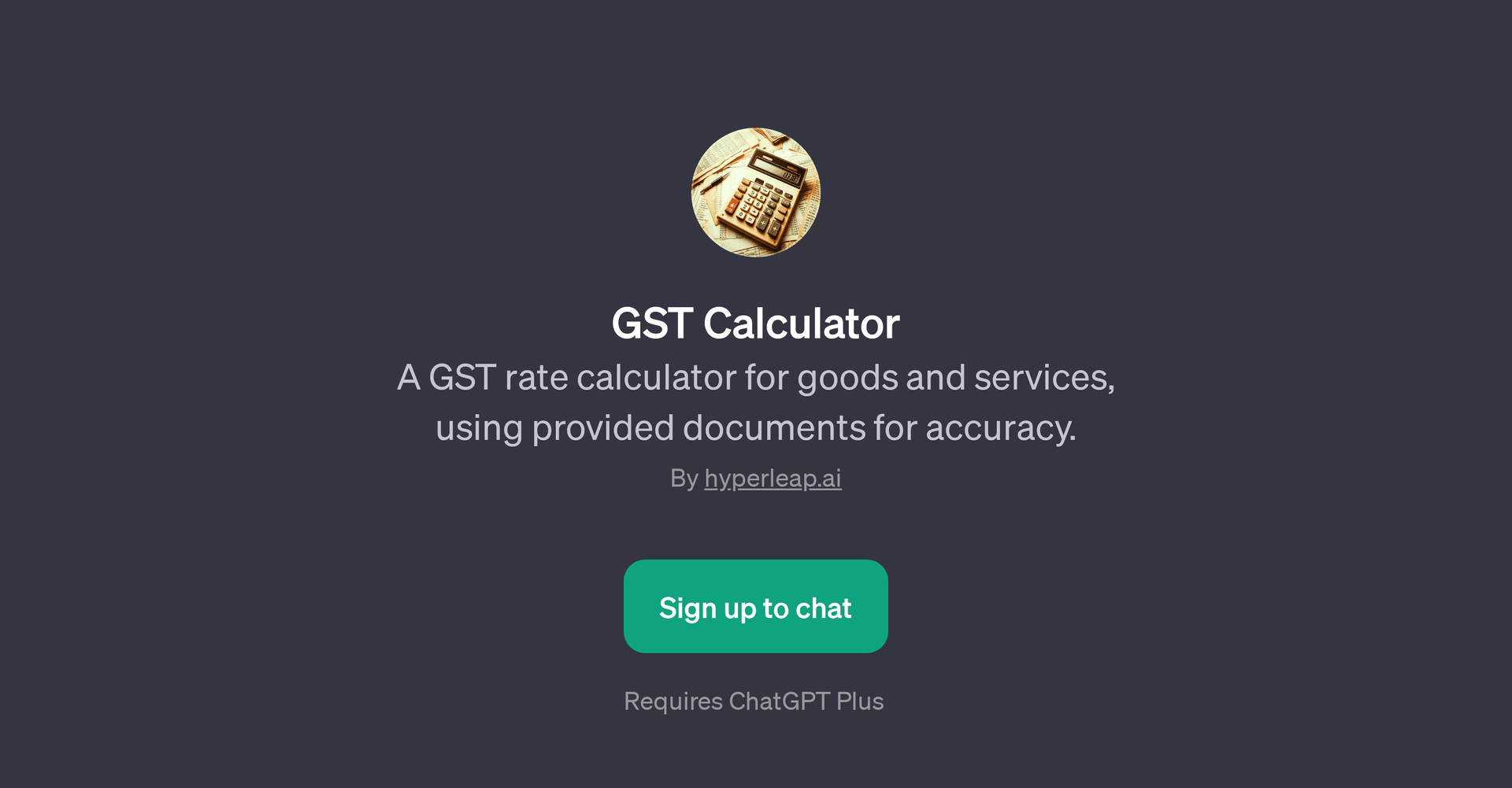 GST Calculator