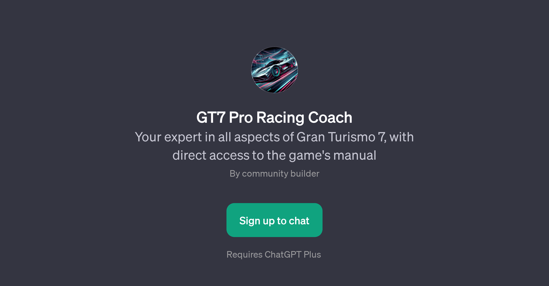 GT7 Pro Racing Coach