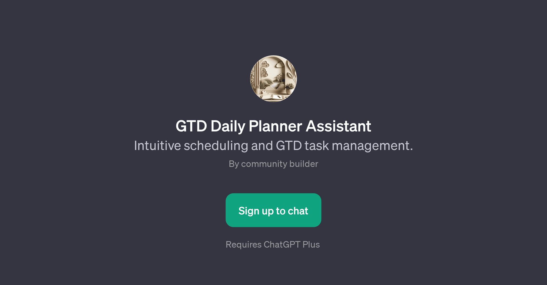 GTD Daily Planner Assistant