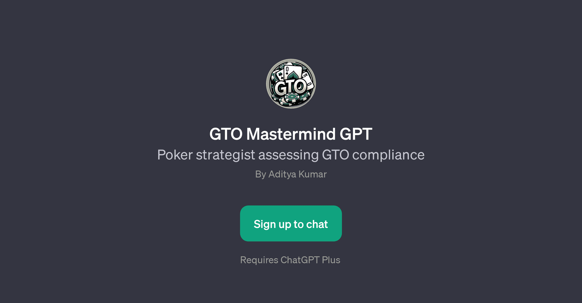 GTO Mastermind GPT