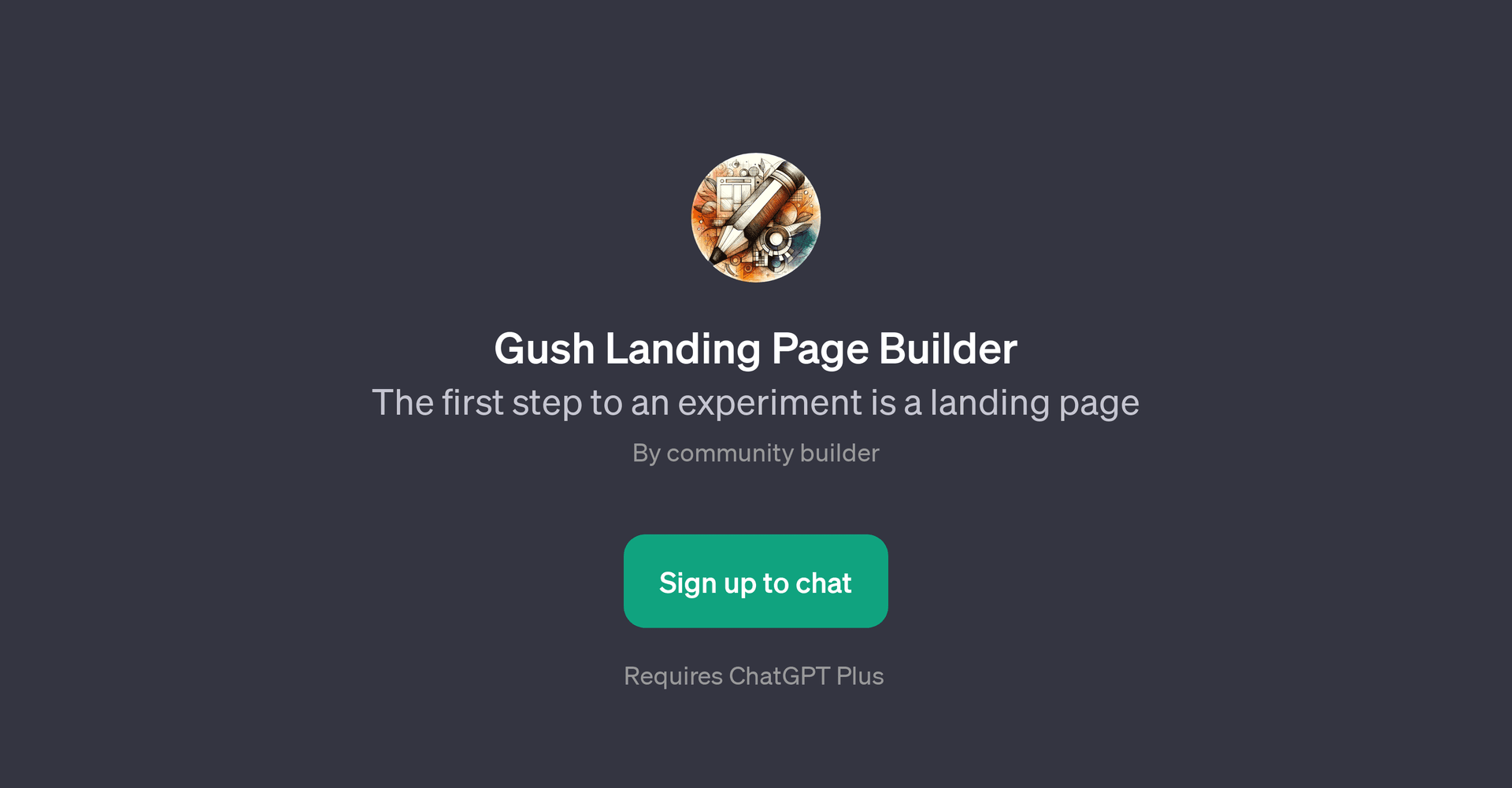 Gush Landing Page Builder
