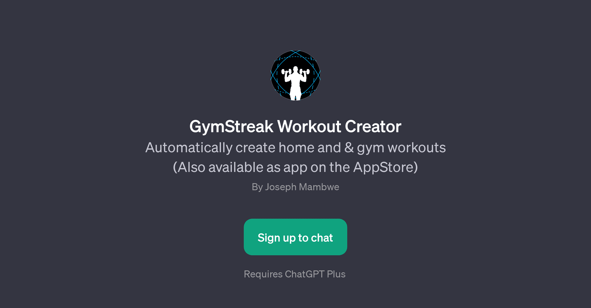 GymStreak Workout Creator