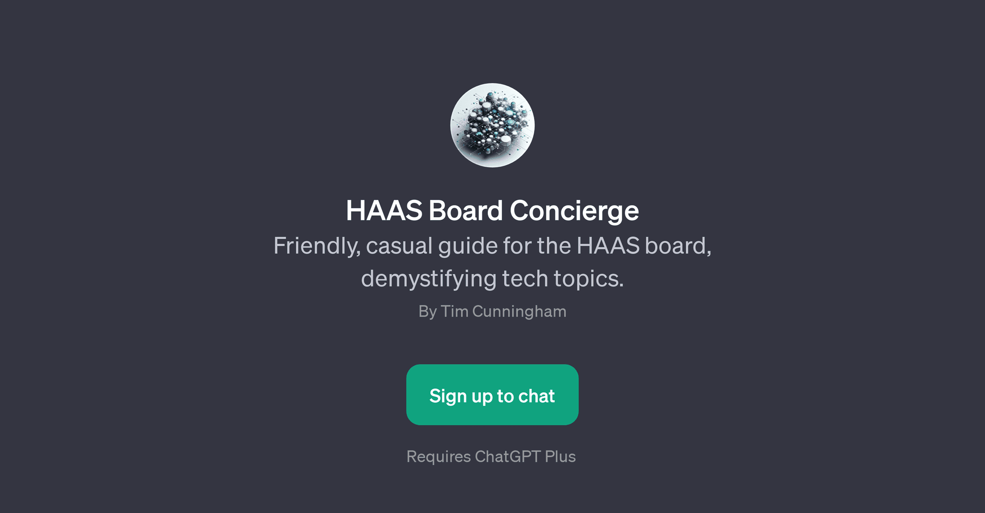 HAAS Board Concierge