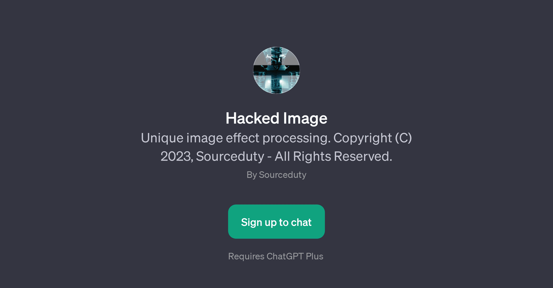 Hacked Image