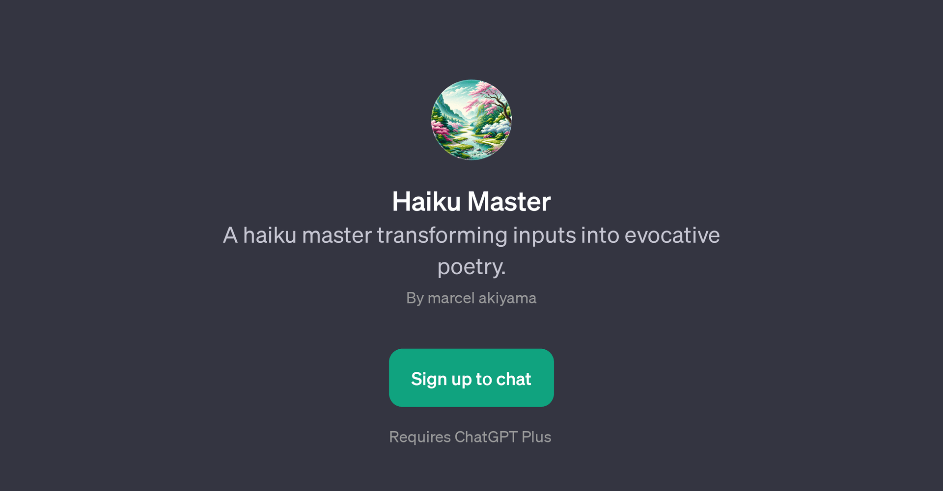 Haiku Master