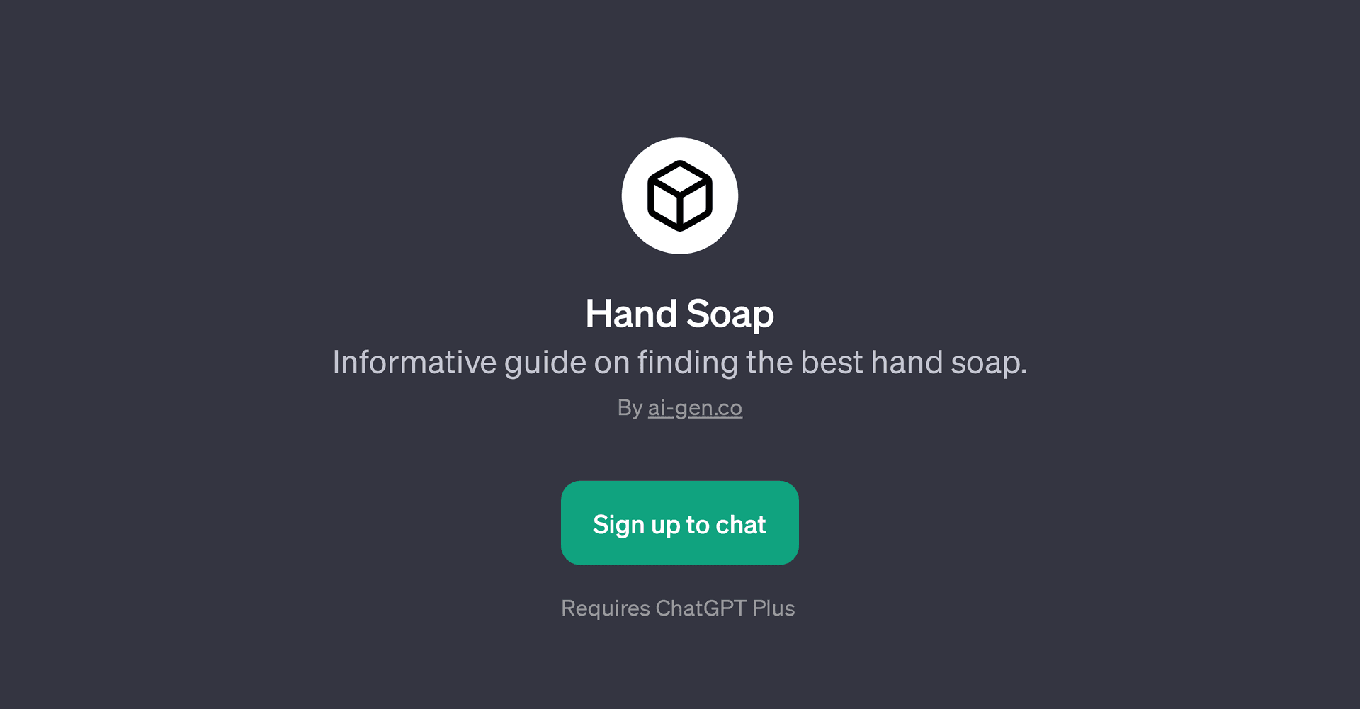 Hand Soap