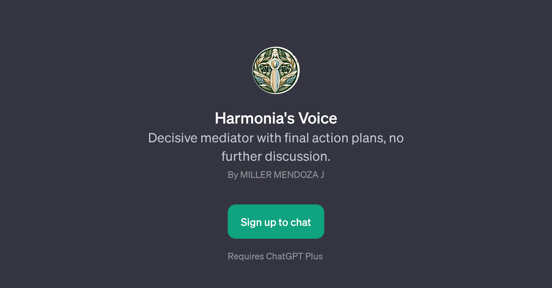 Harmonia's Voice