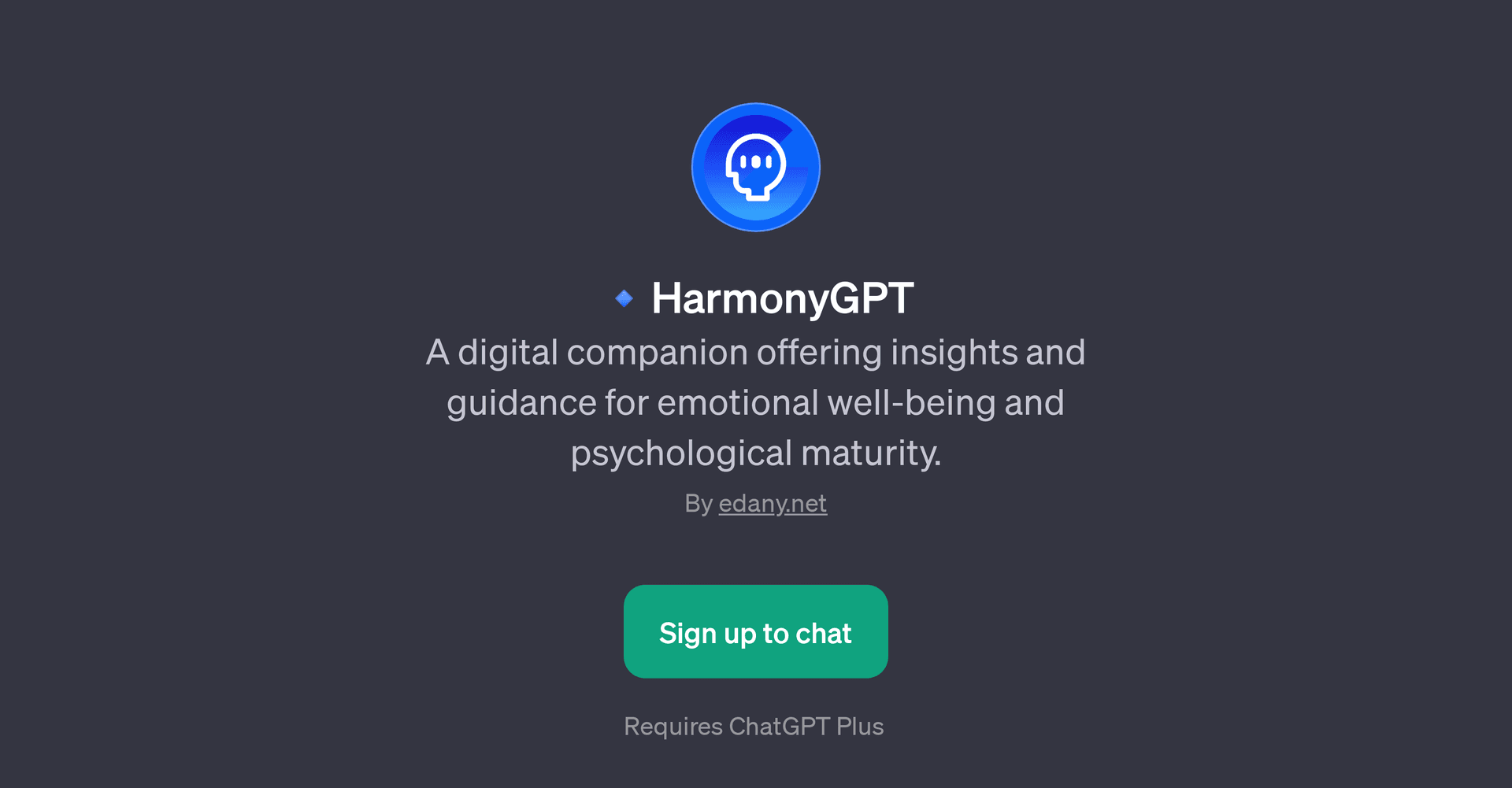 HarmonyGPT