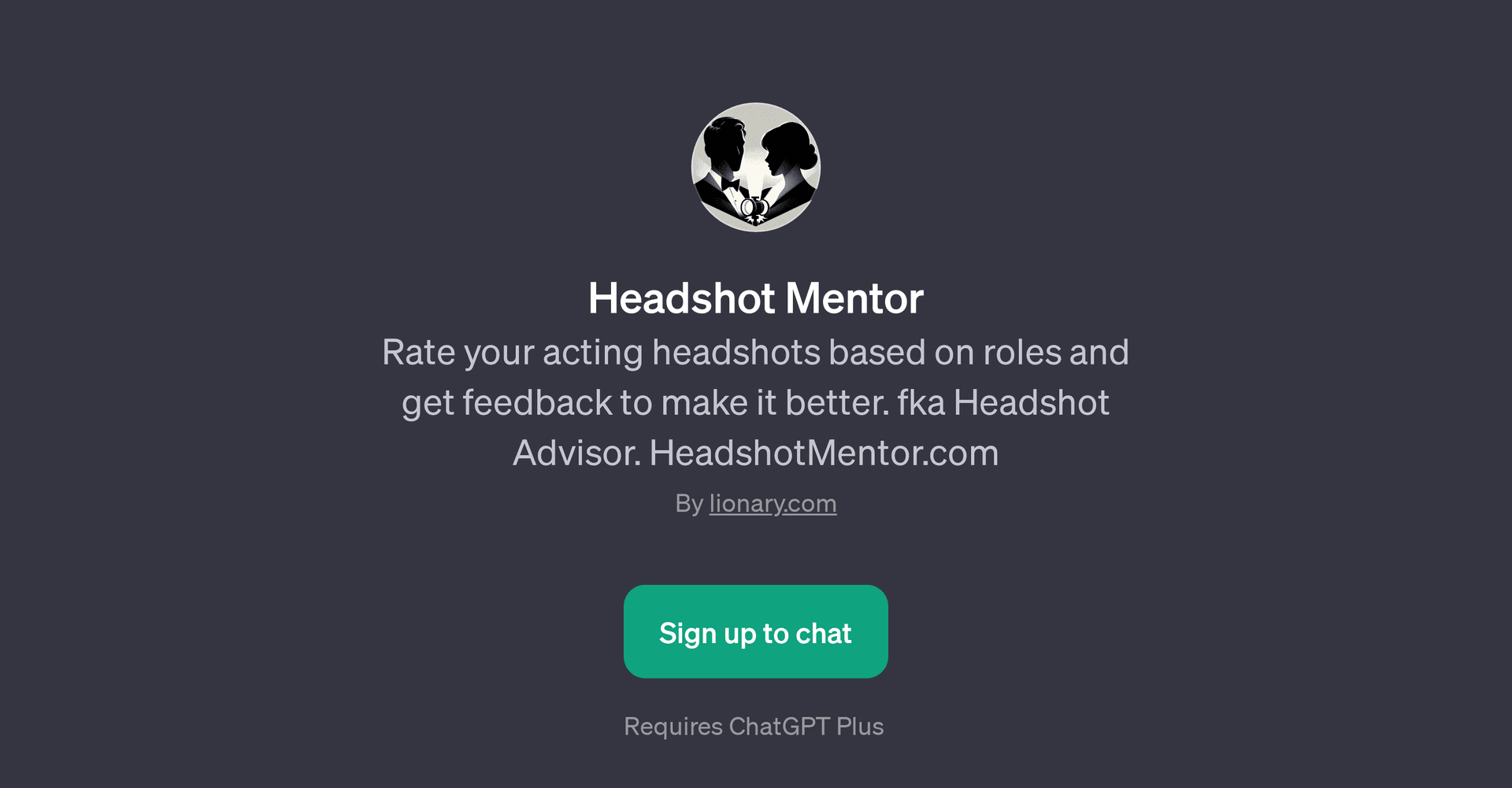 Headshot Mentor