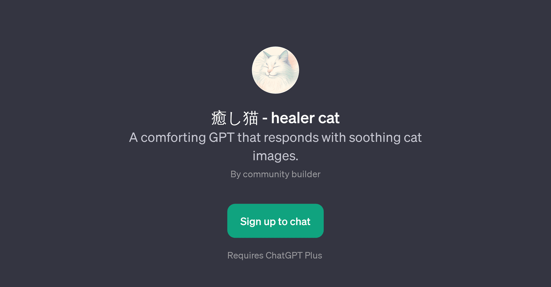- Healer Cat