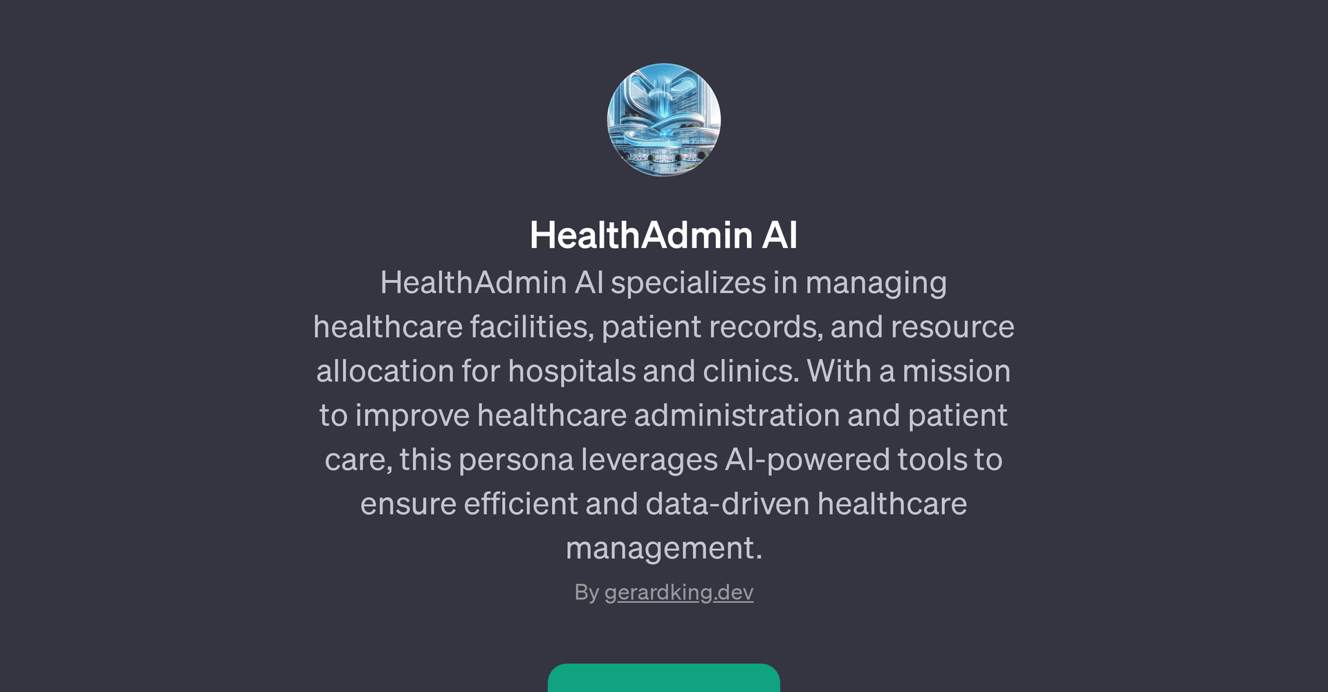 HealthAdmin AI