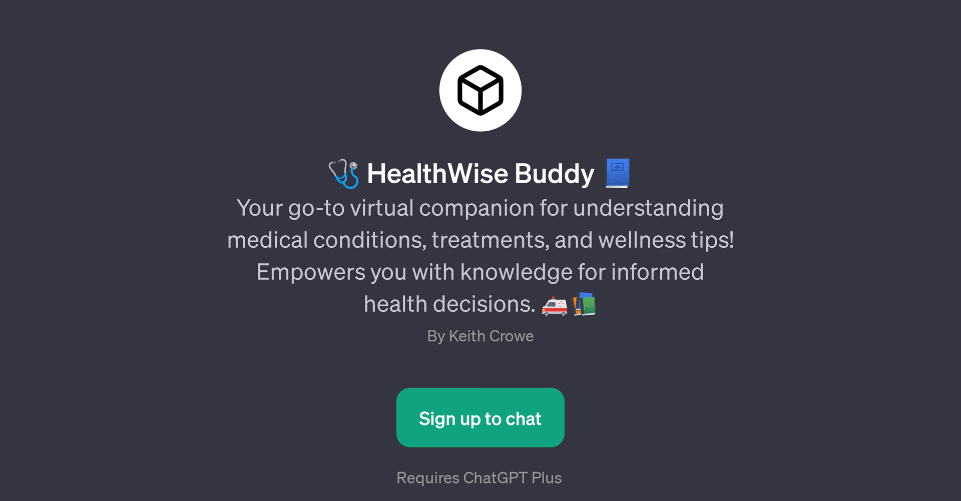 HealthWise Buddy