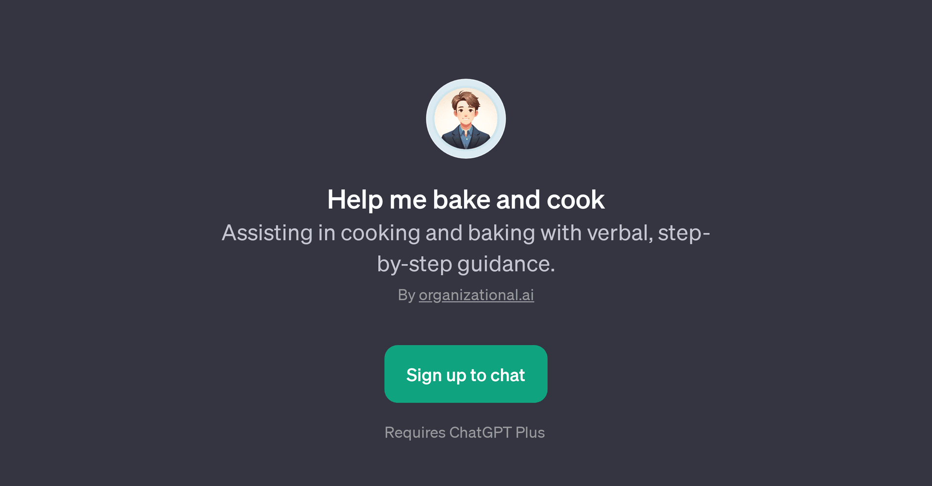 Help me bake and cook