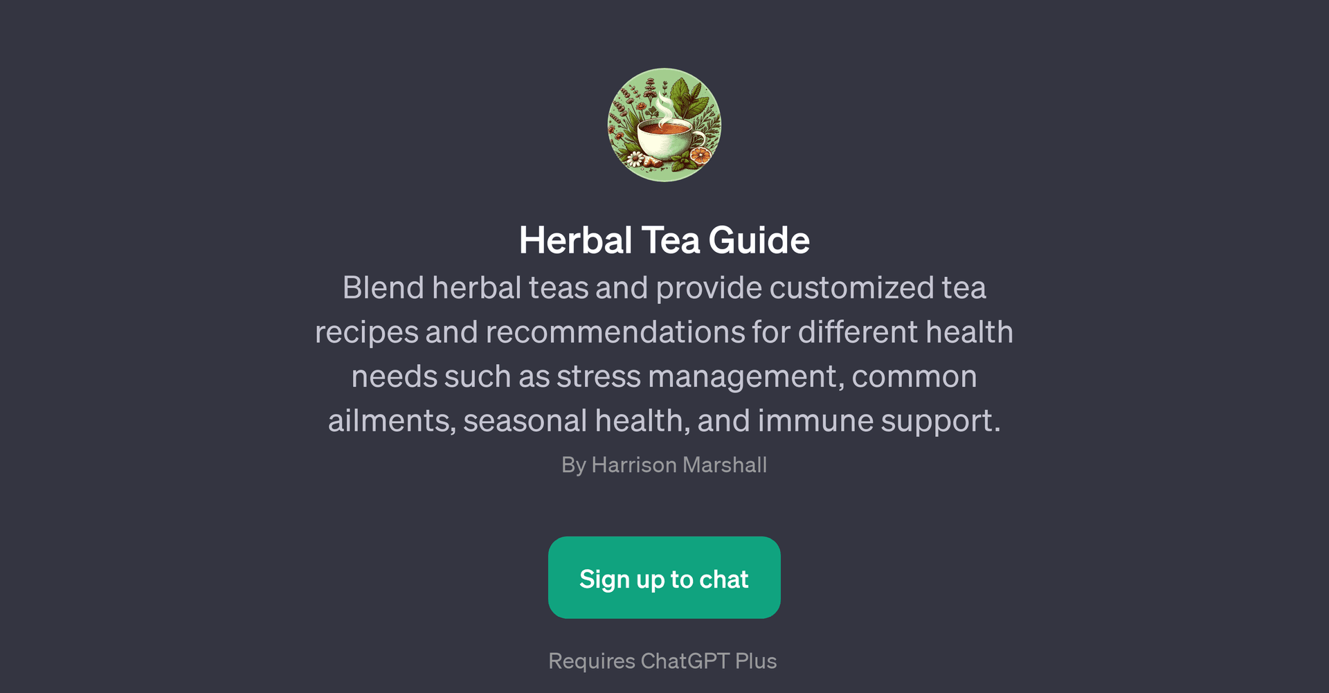 Herbal Tea Guide