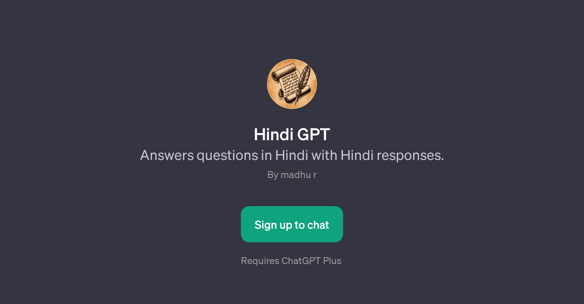 Hindi GPT