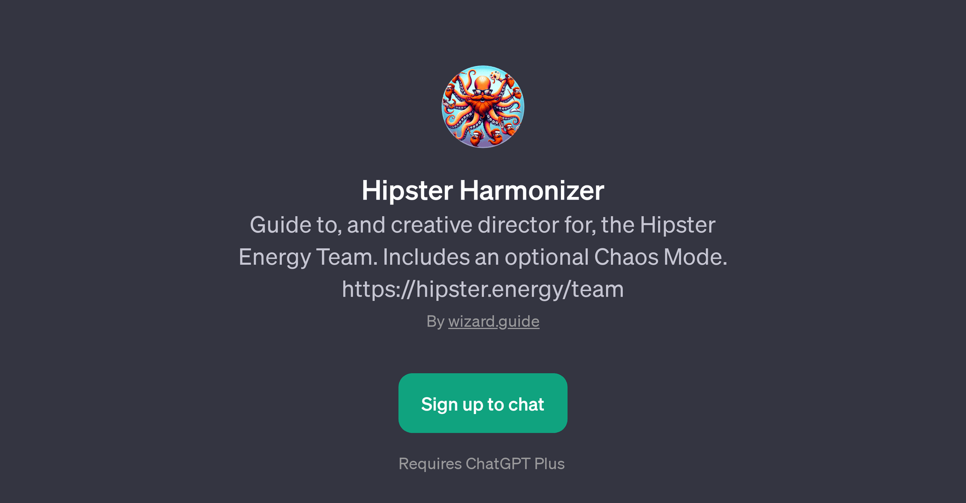Hipster Harmonizer