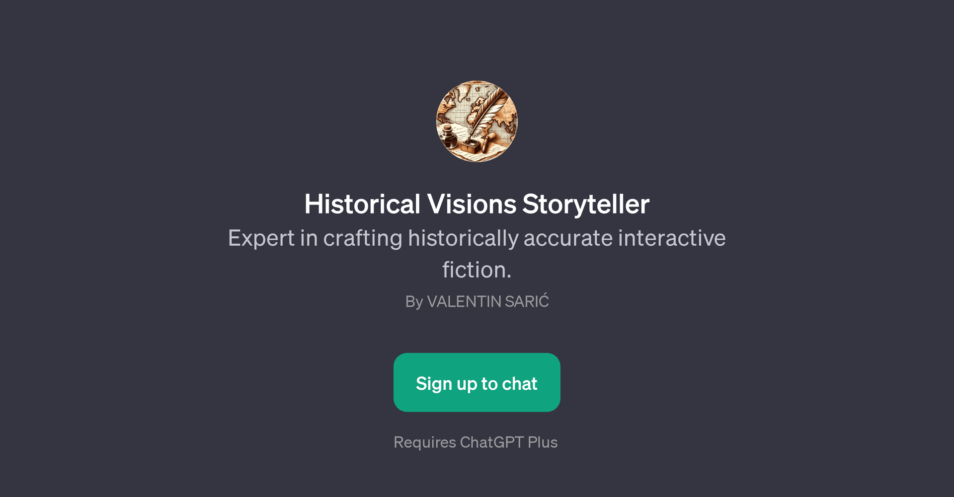 Historical Visions Storyteller