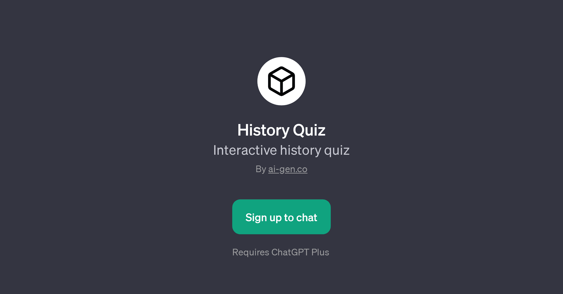 History Quiz
