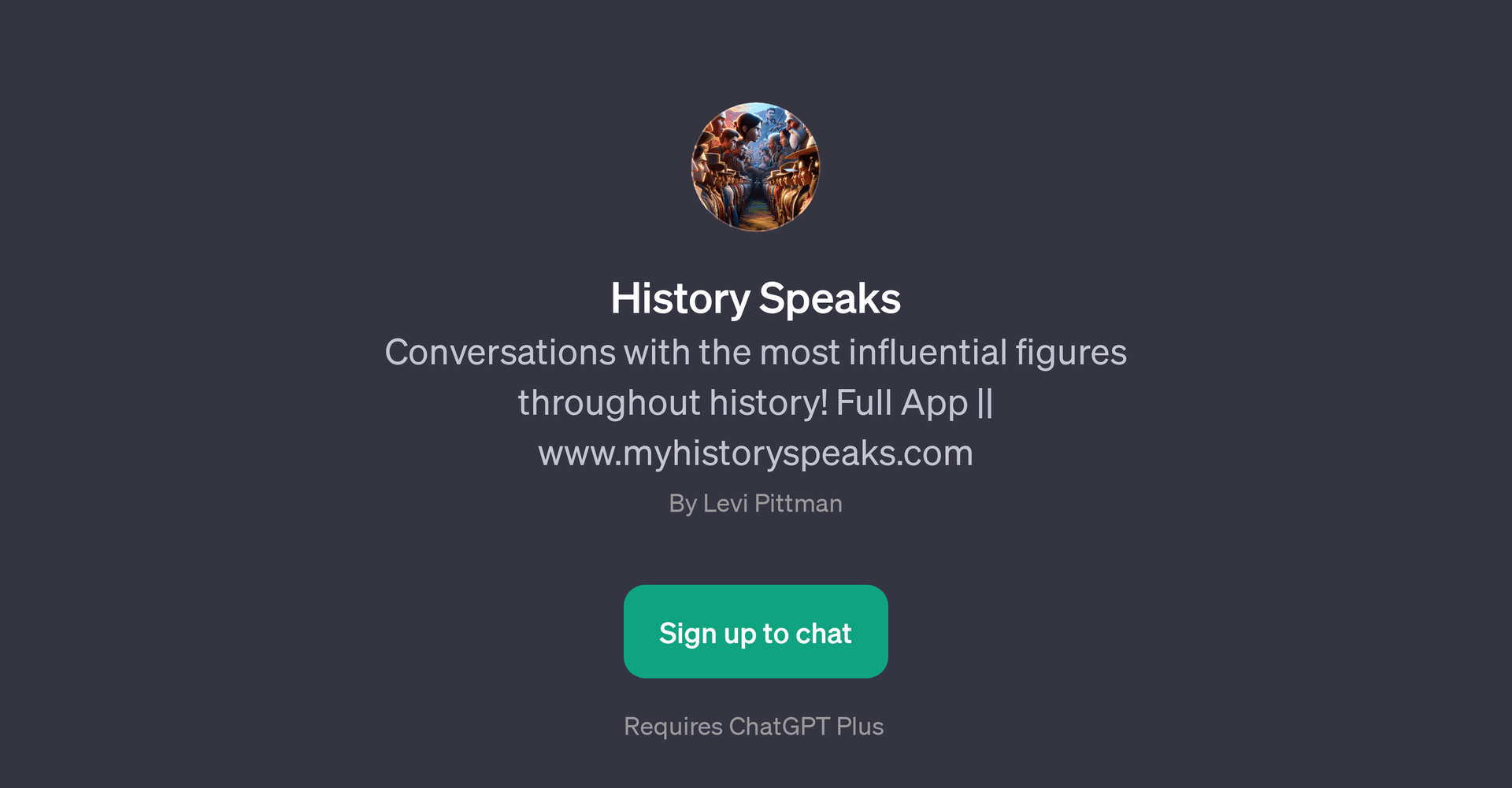 History Speaks
