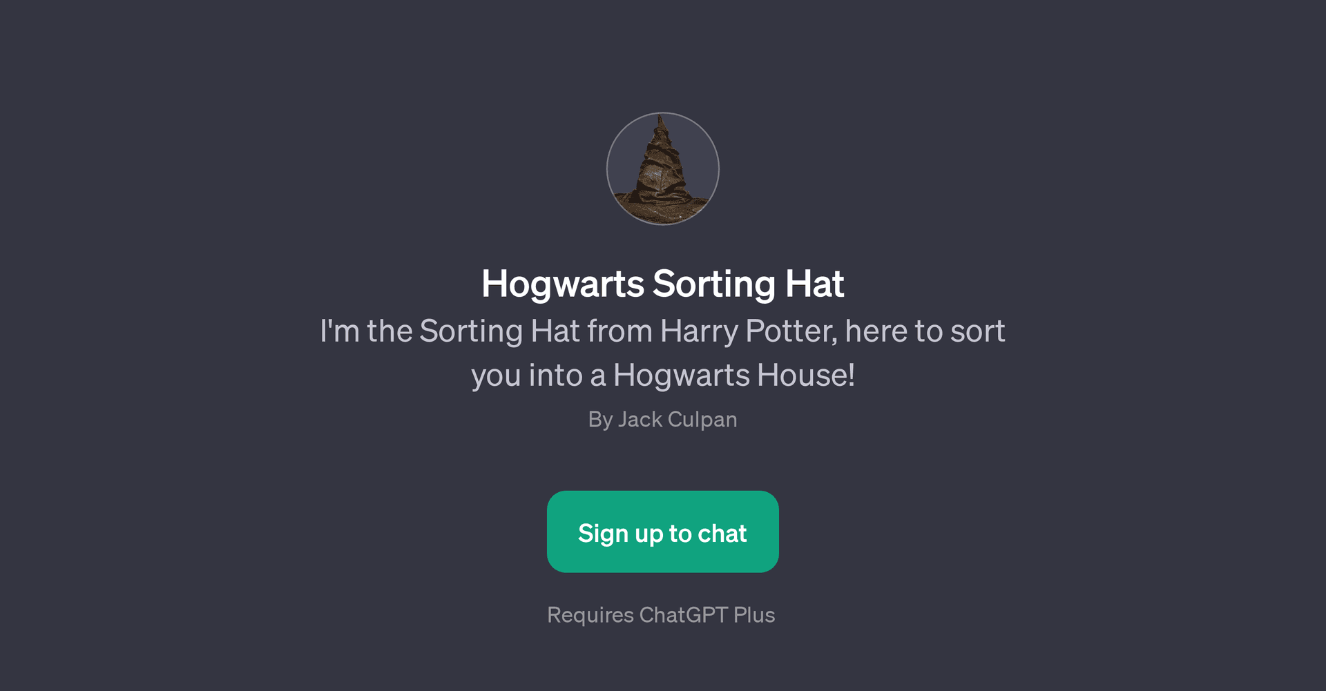 Hogwarts Sorting Hat