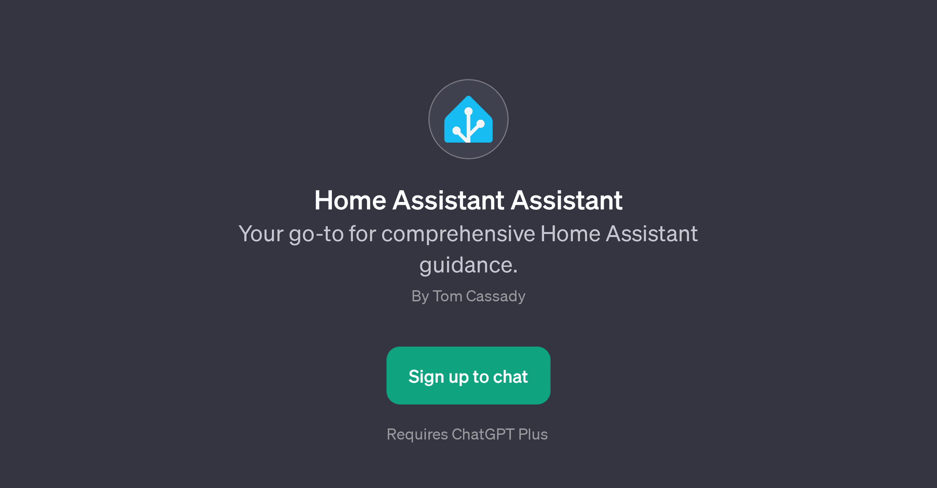 Home Assistant Assistant