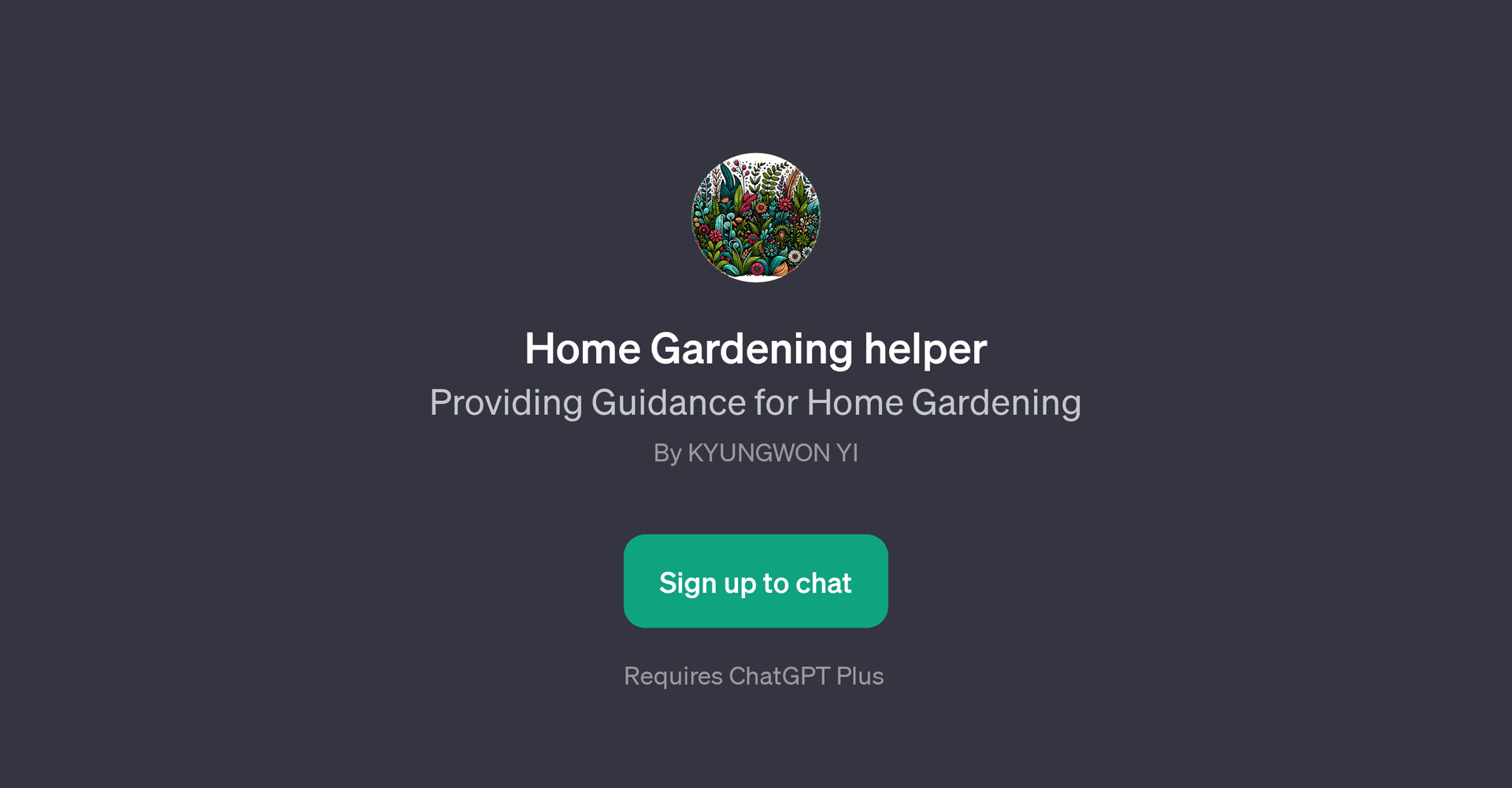Home Gardening Helper
