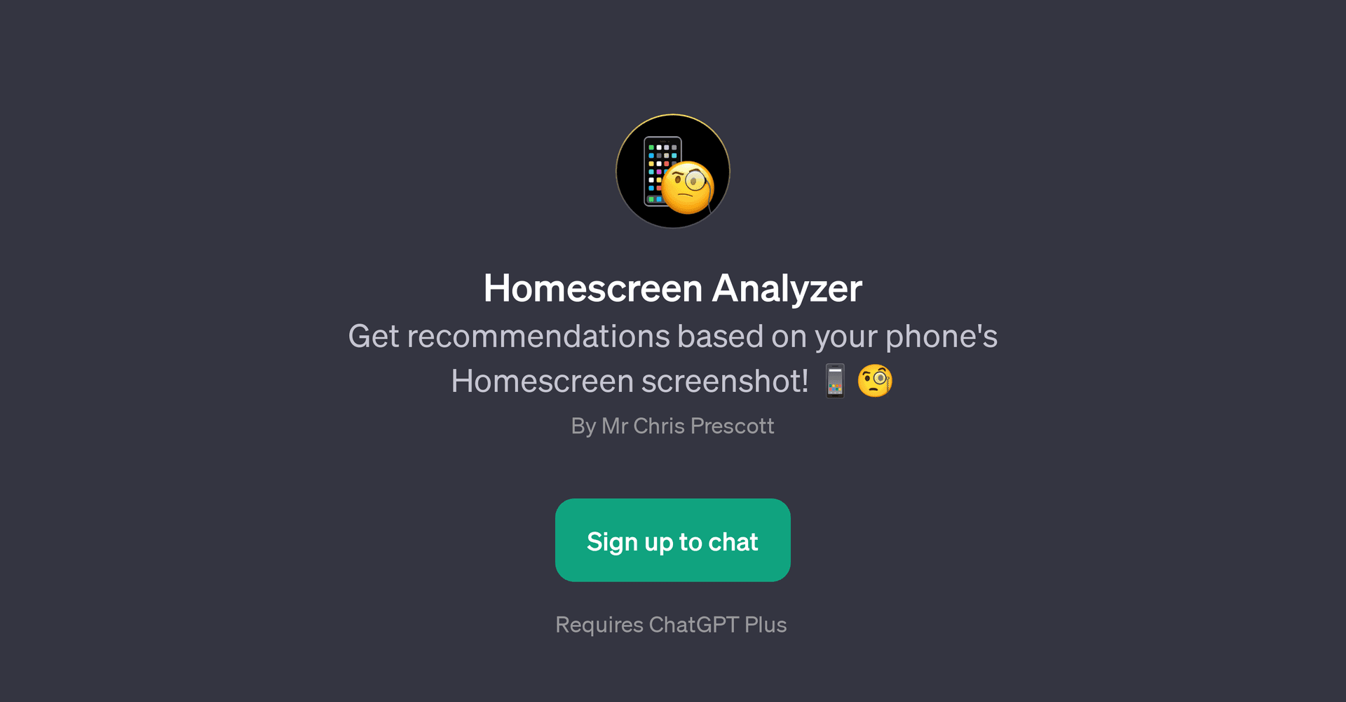 Homescreen Analyzer