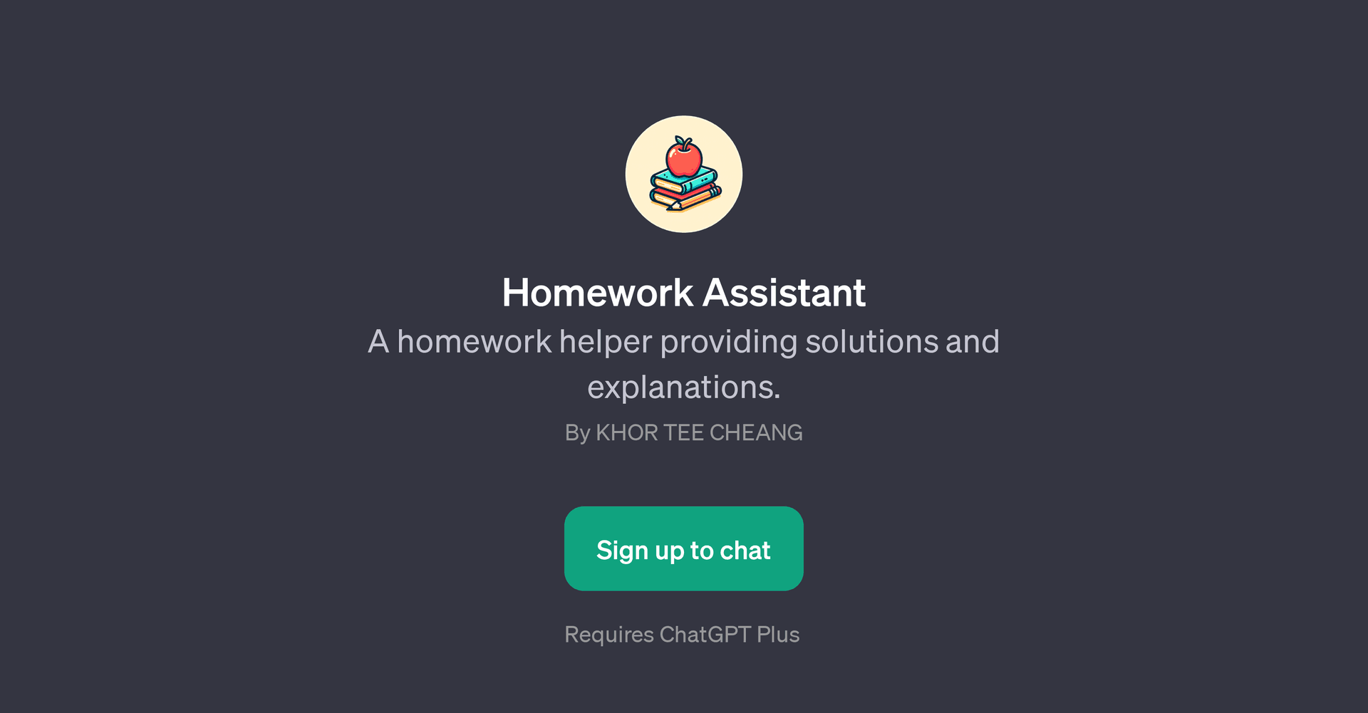 Homework Assistant