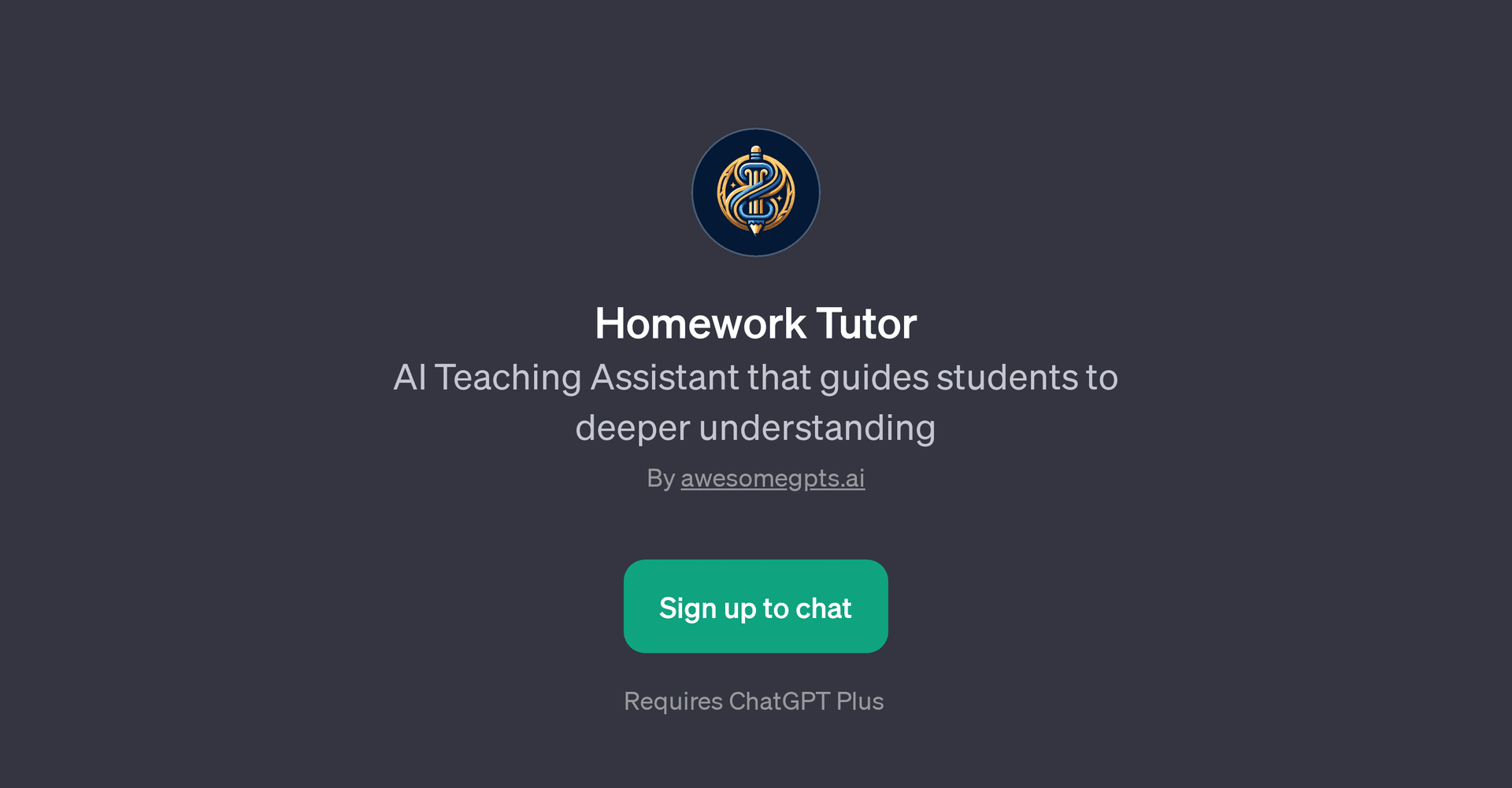 Homework Tutor