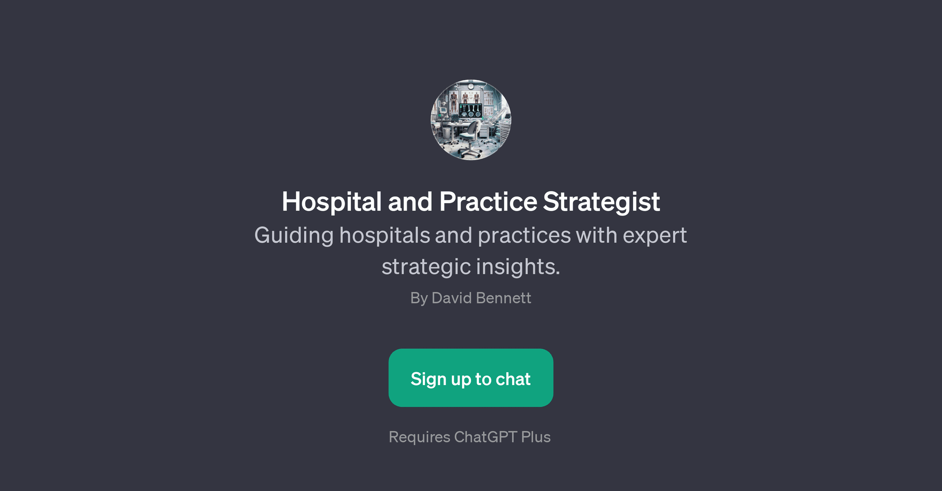 Hospital and Practice Strategist