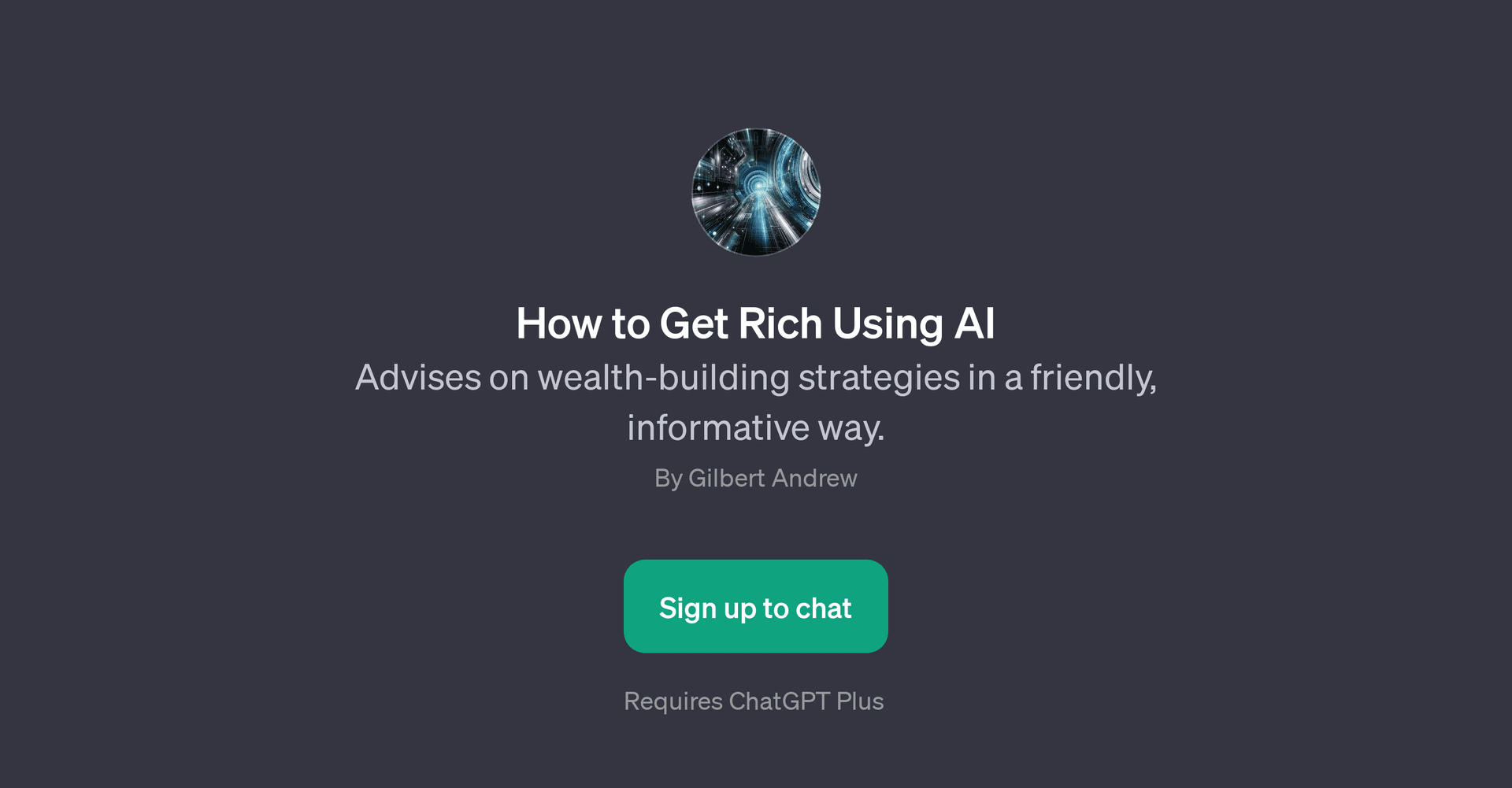 How to Get Rich Using AI