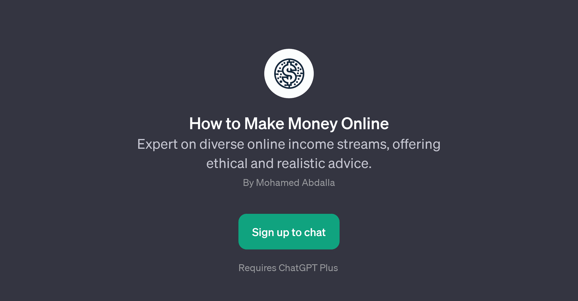 How to Make Money Online GPT